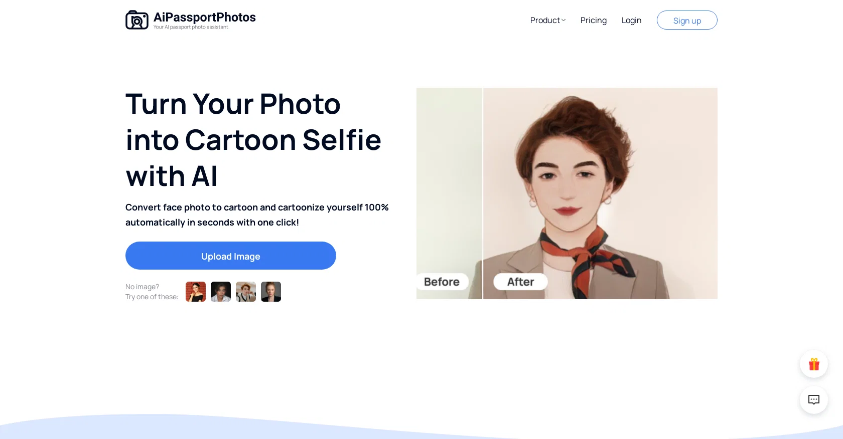 Cartoon Selfie screenshot