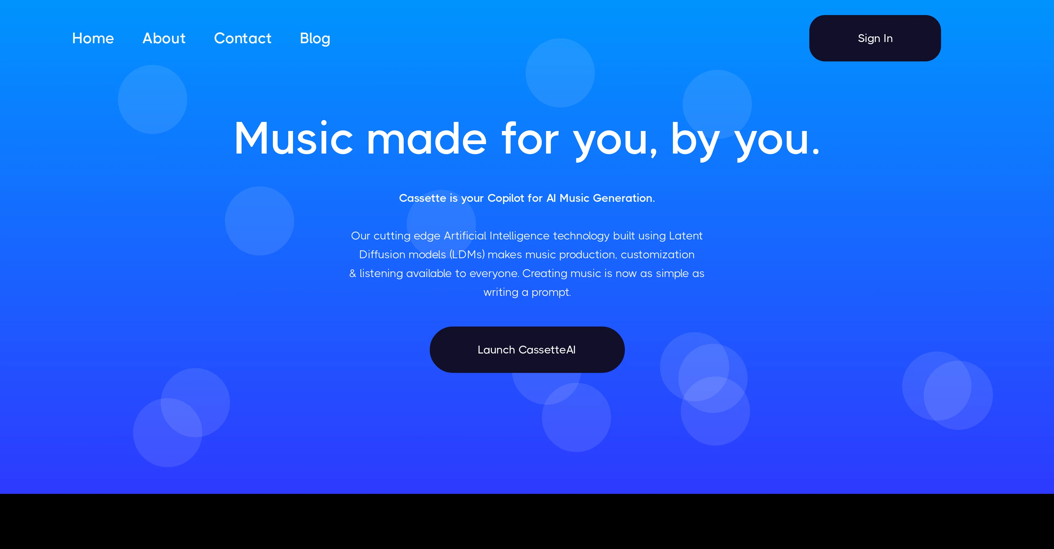 CassetteAI screenshot