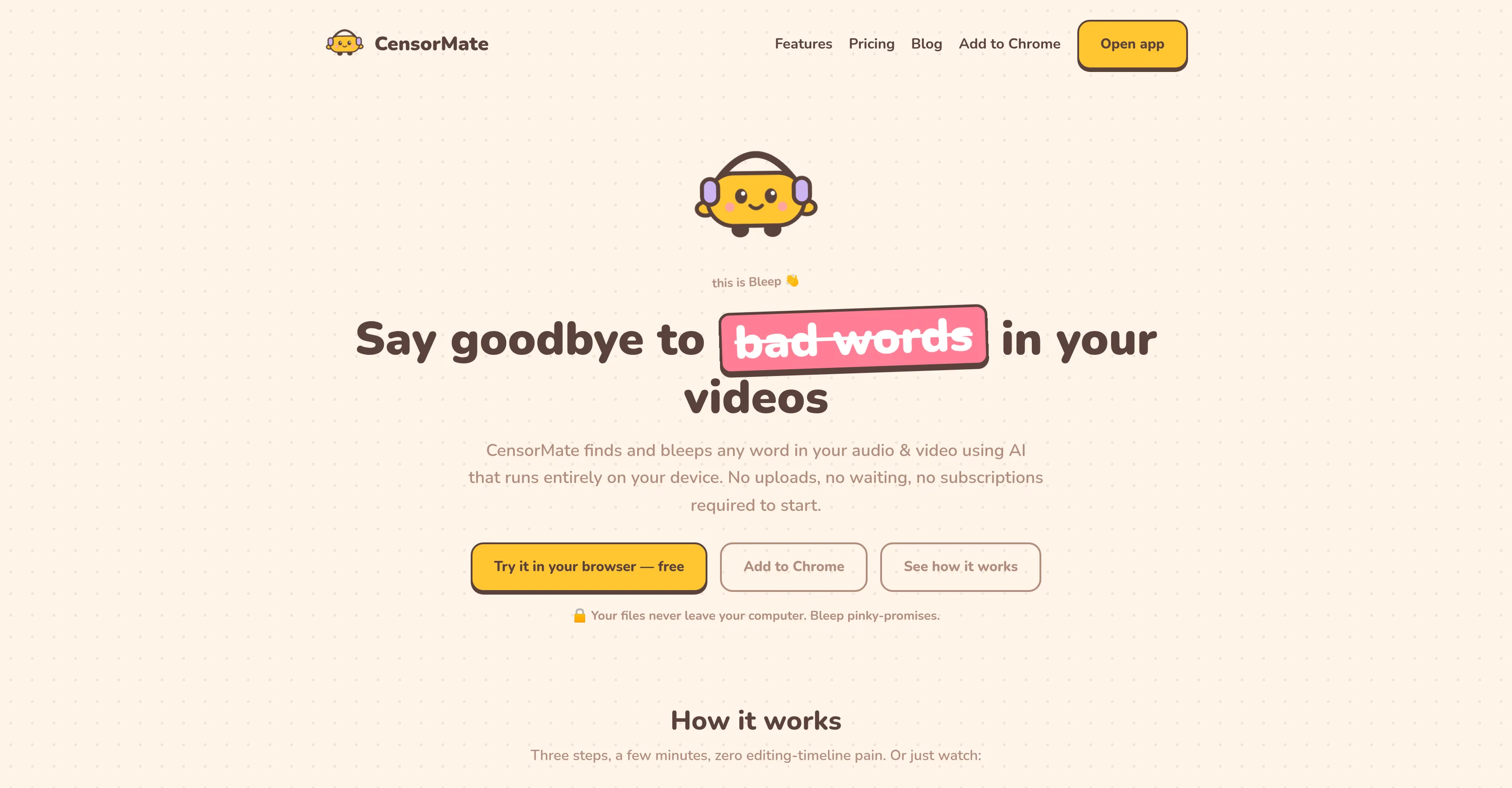 CensorMate screenshot