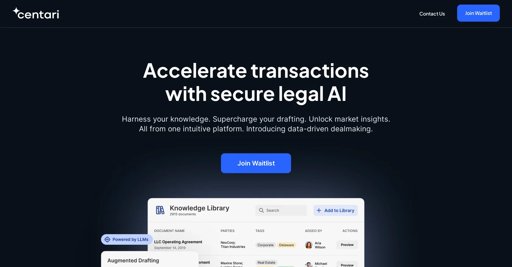 Centari screenshot