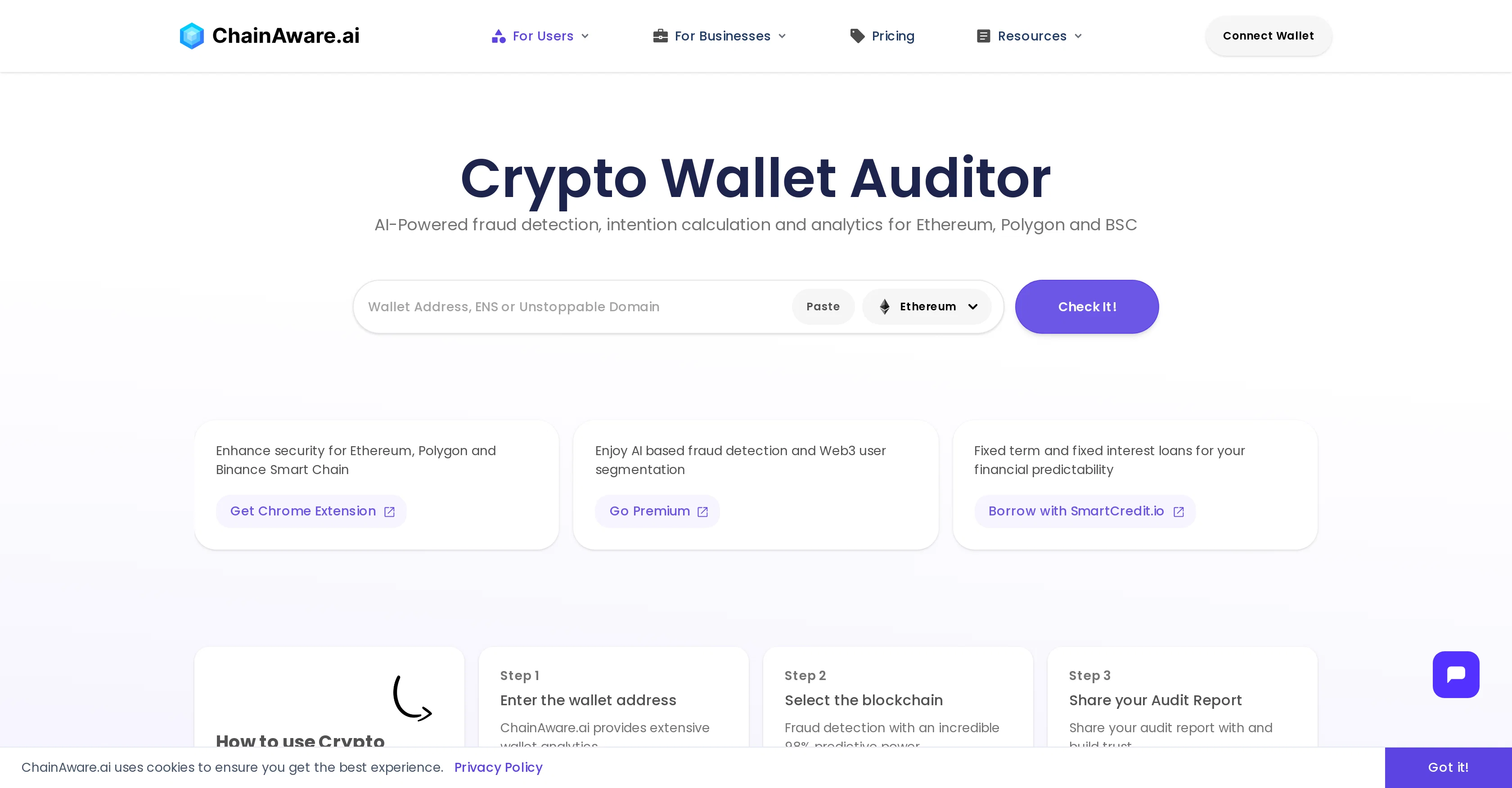 Chainaware screenshot