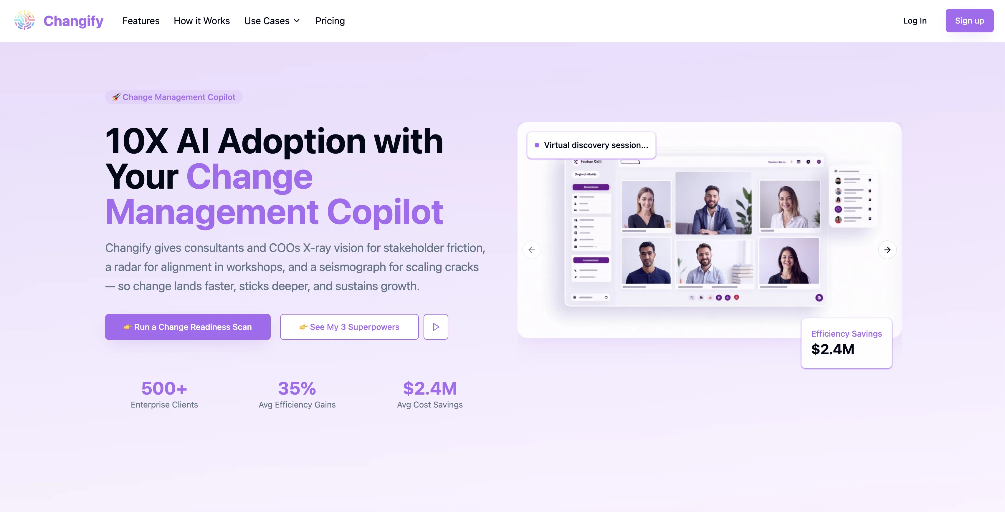 Changify screenshot