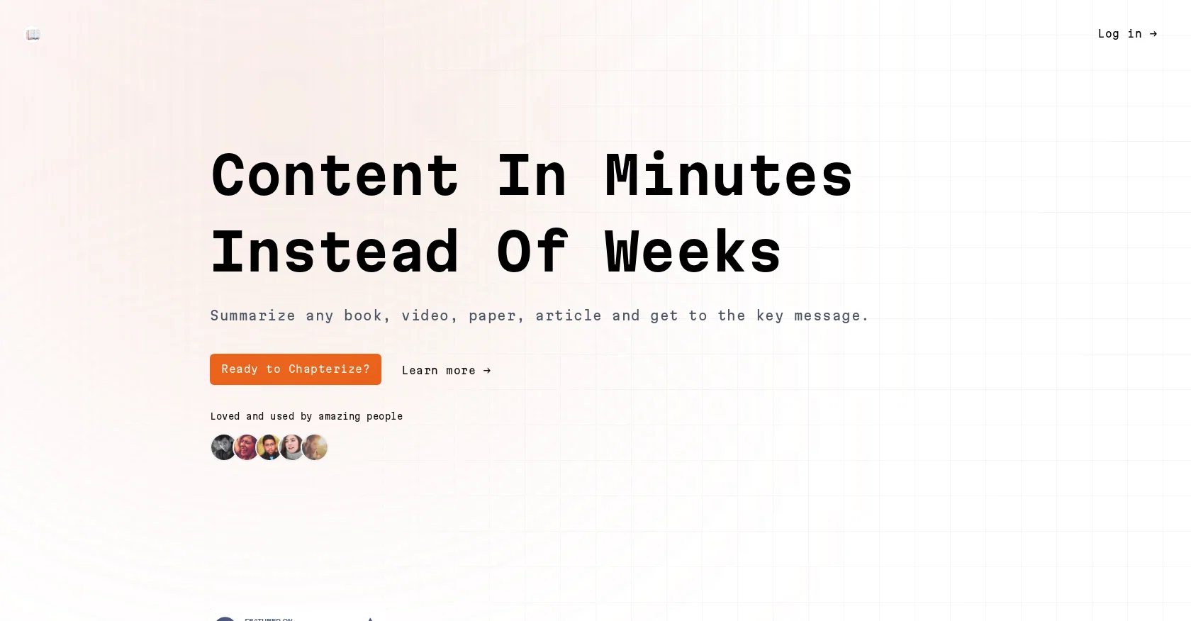 Chapterize screenshot