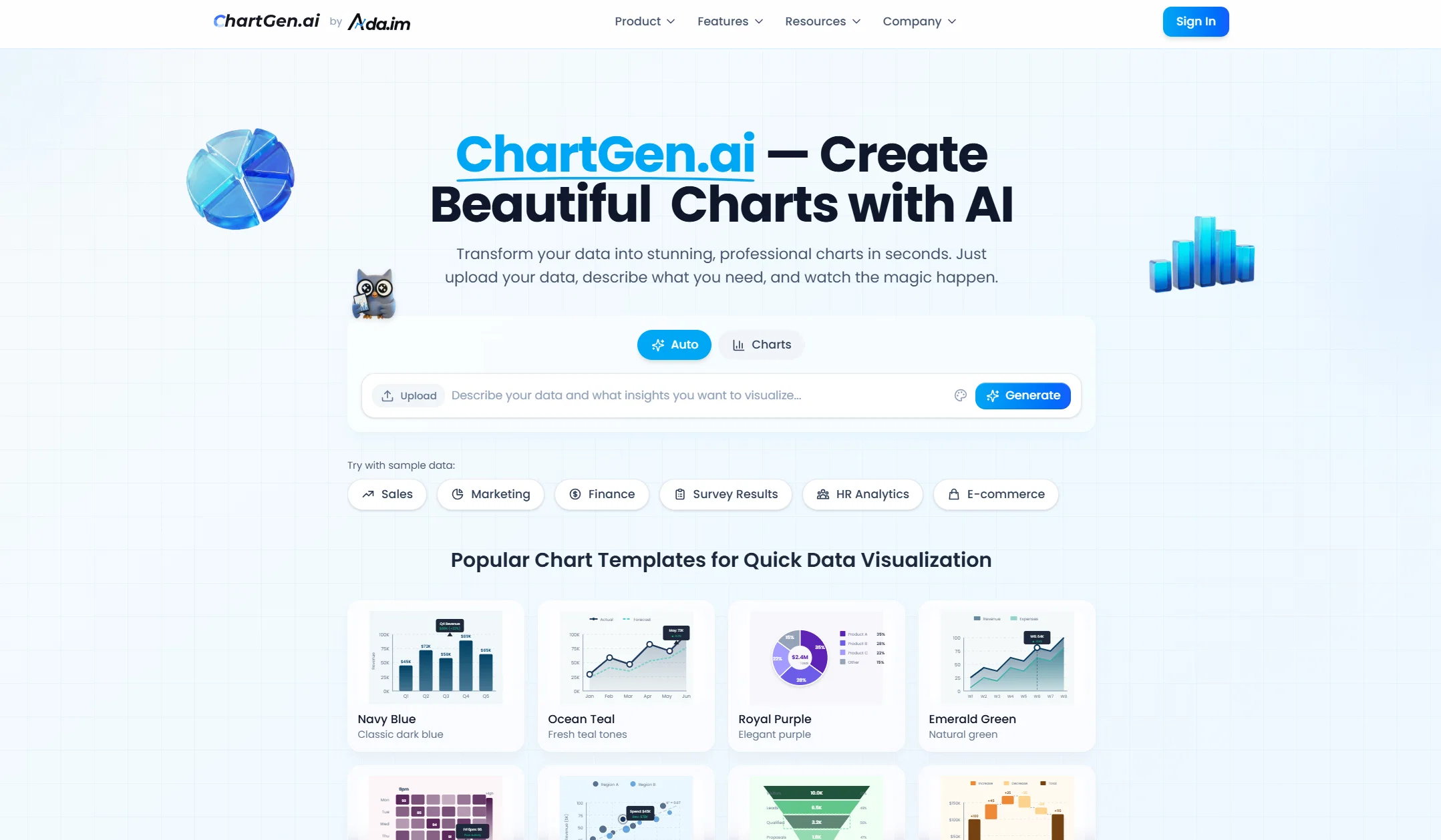 ChartGen screenshot