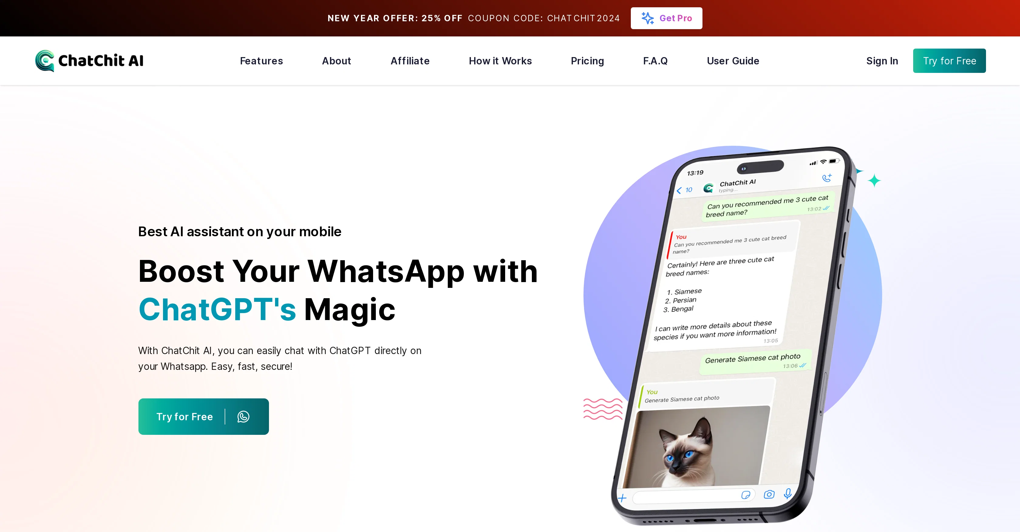 ChatChit AI screenshot
