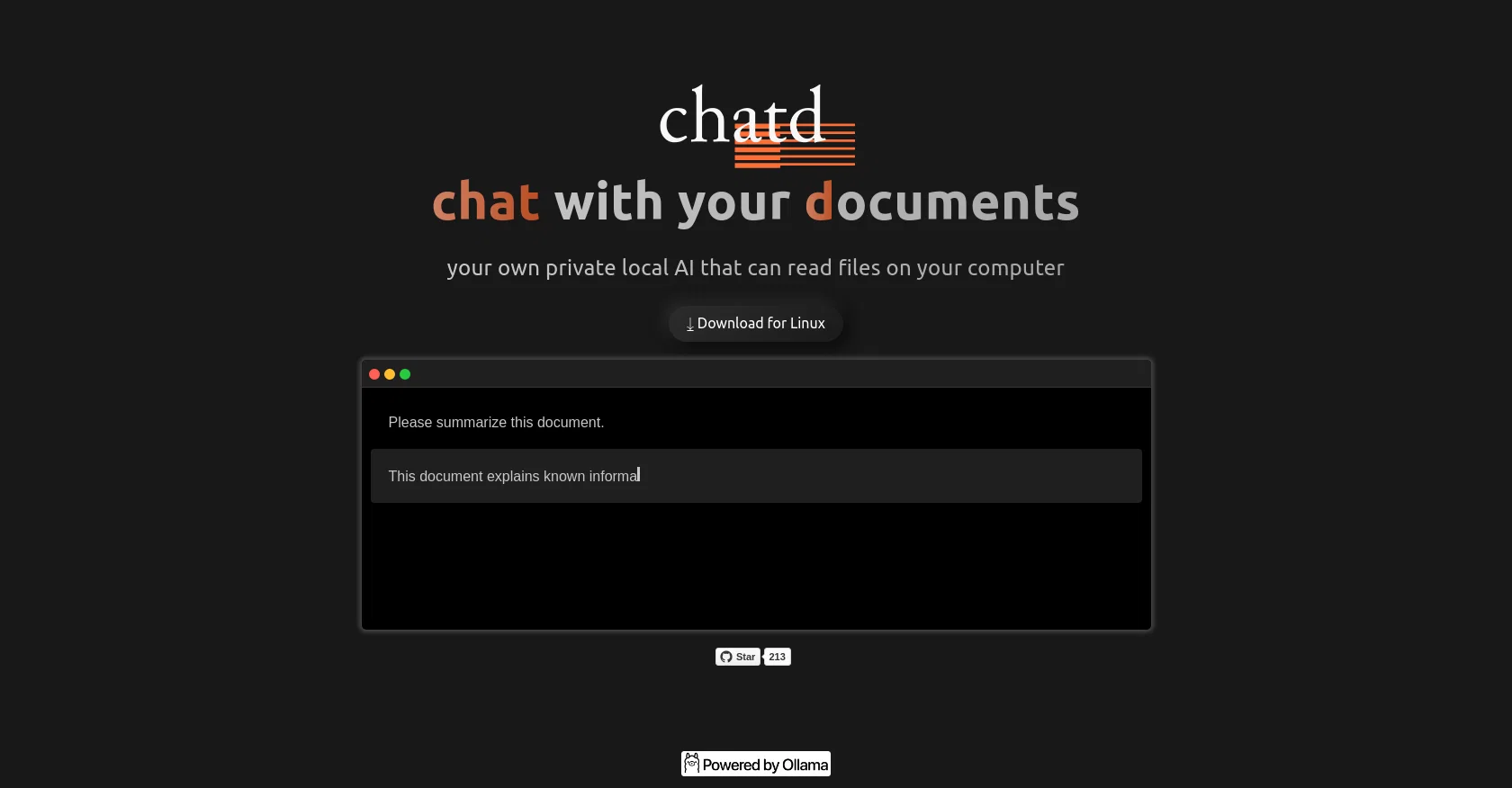 Chatd.ai screenshot