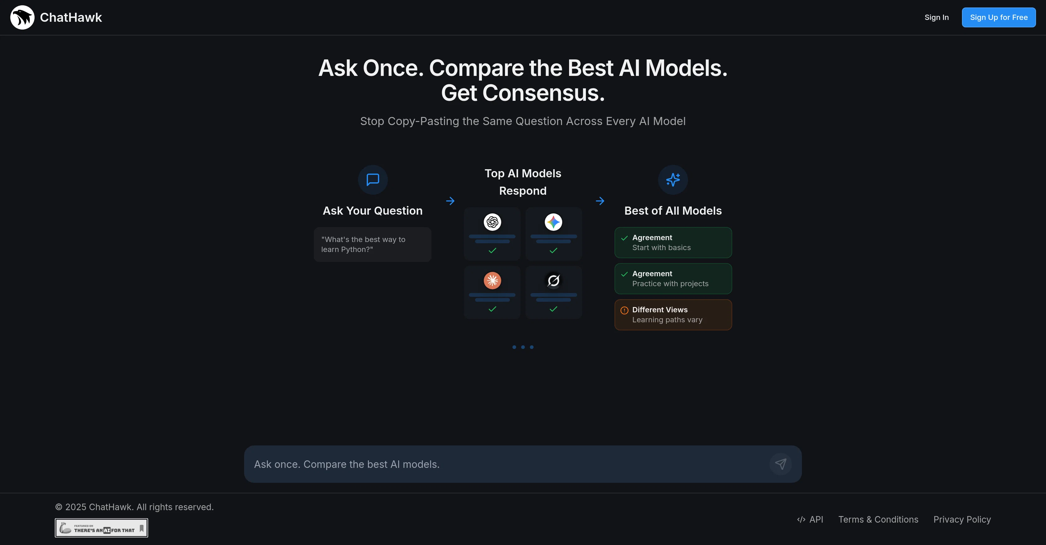 ChatHawk screenshot