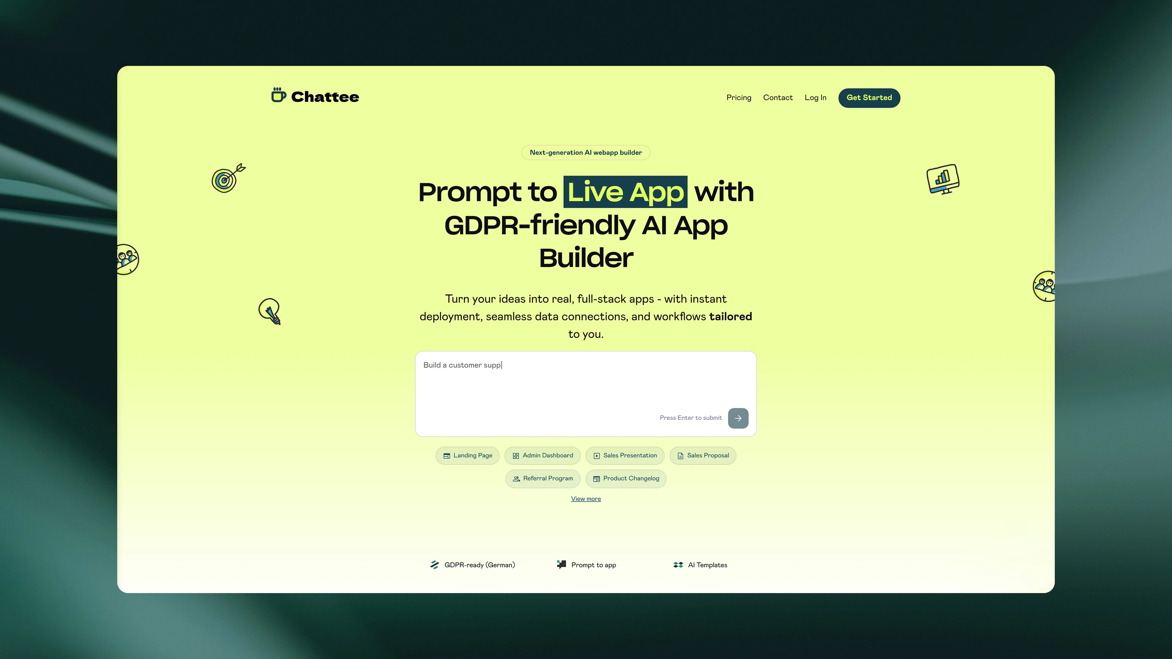 Chattee AI App Builderv1.2 screenshot