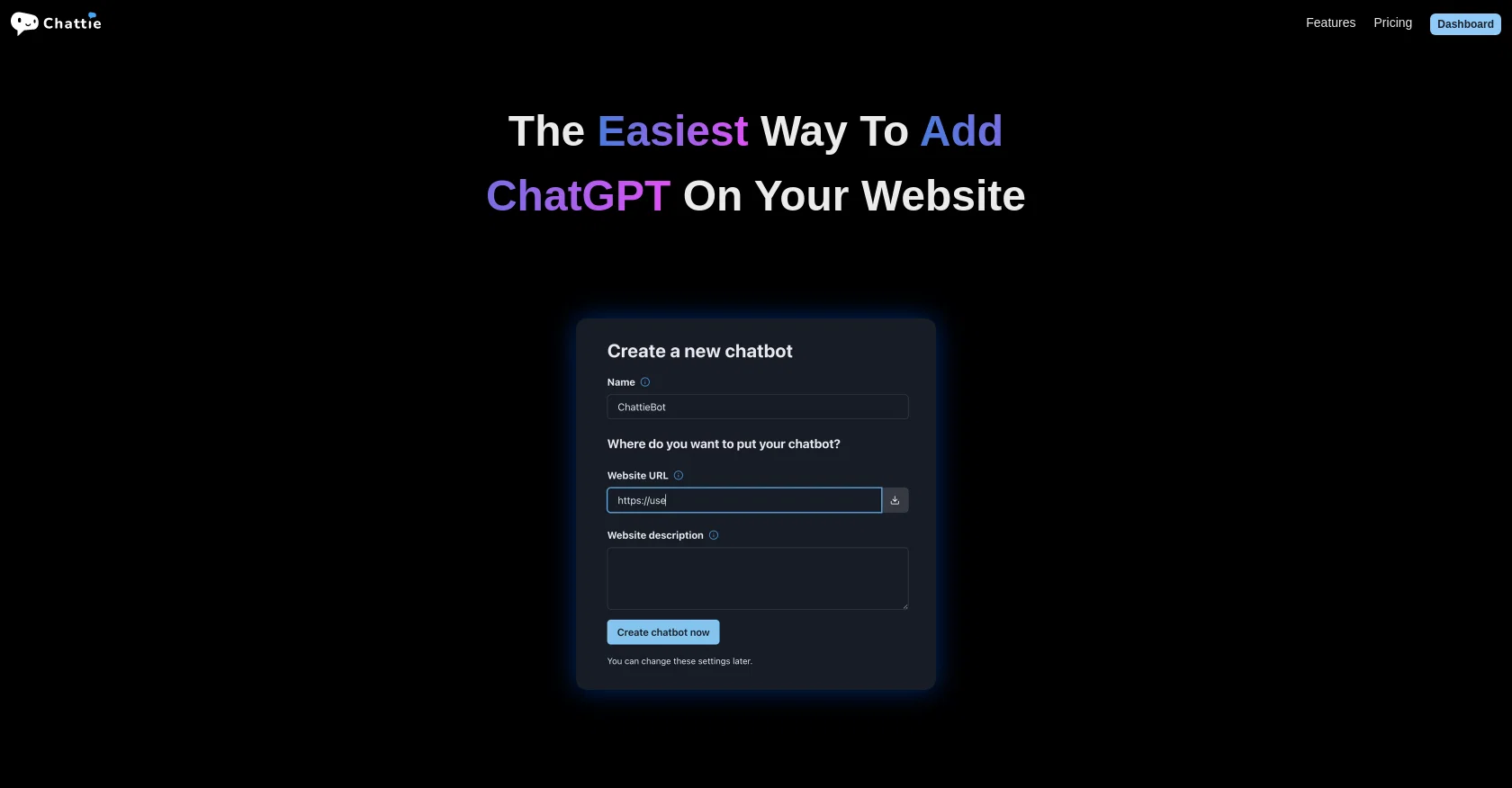 Chattie screenshot
