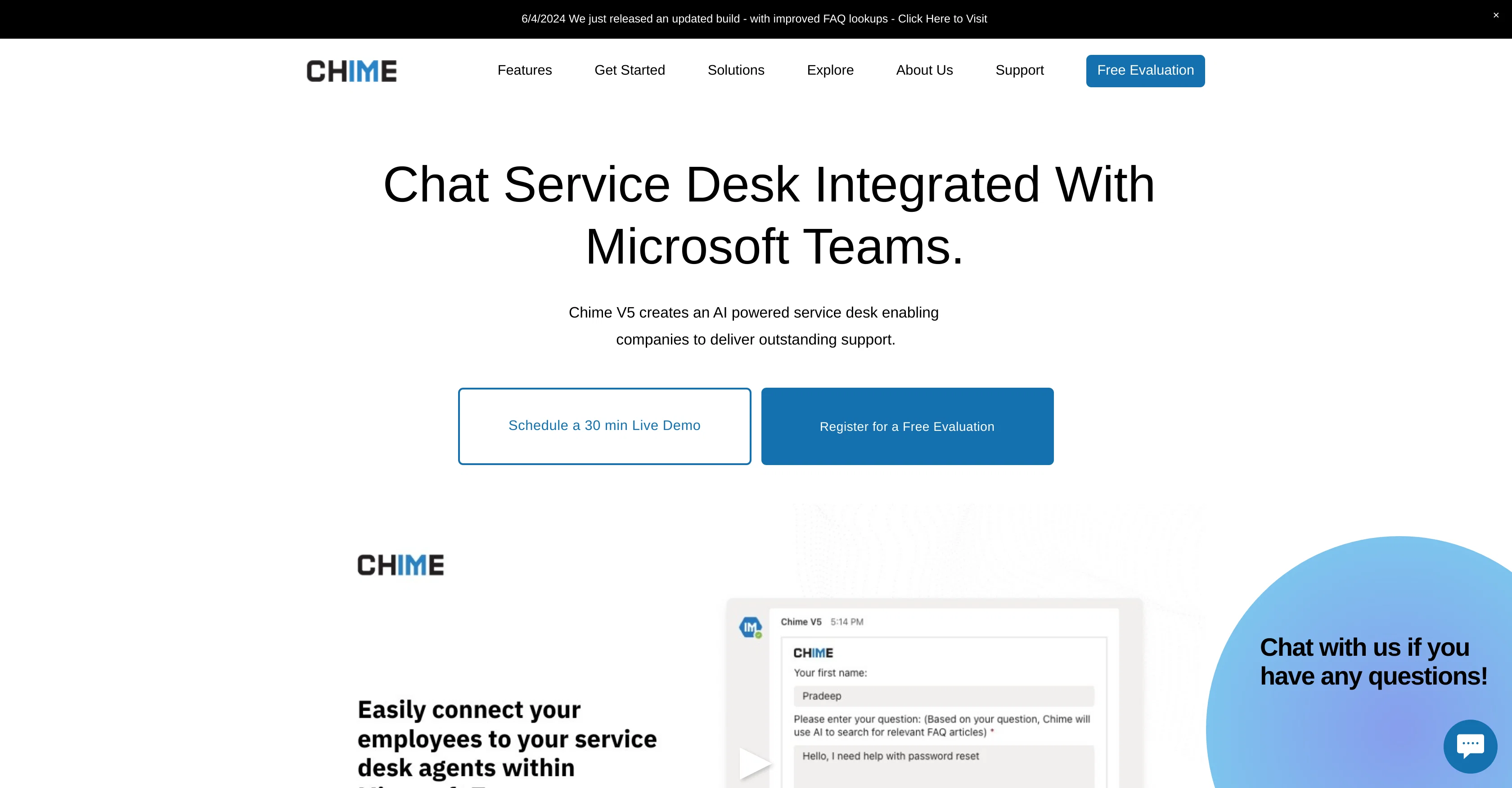 Chime V5 screenshot