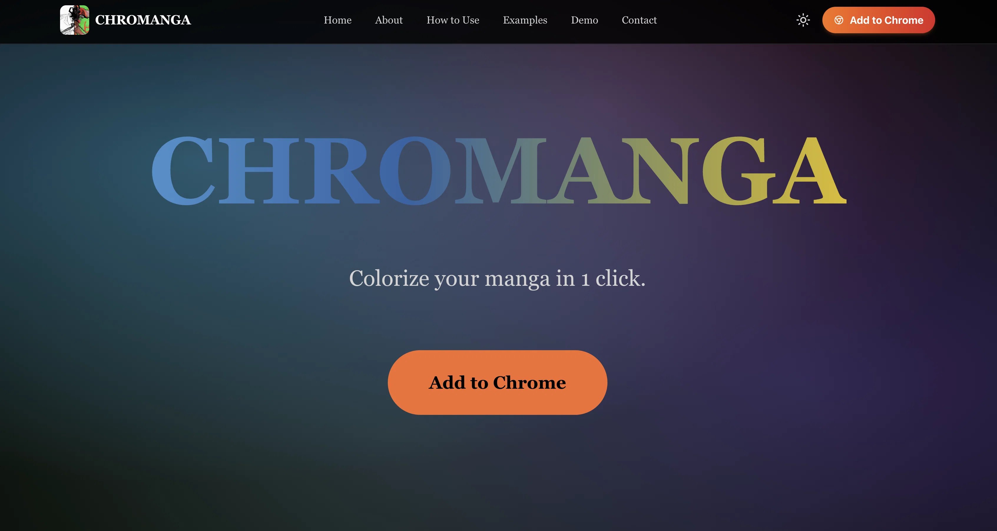 Chromanga screenshot