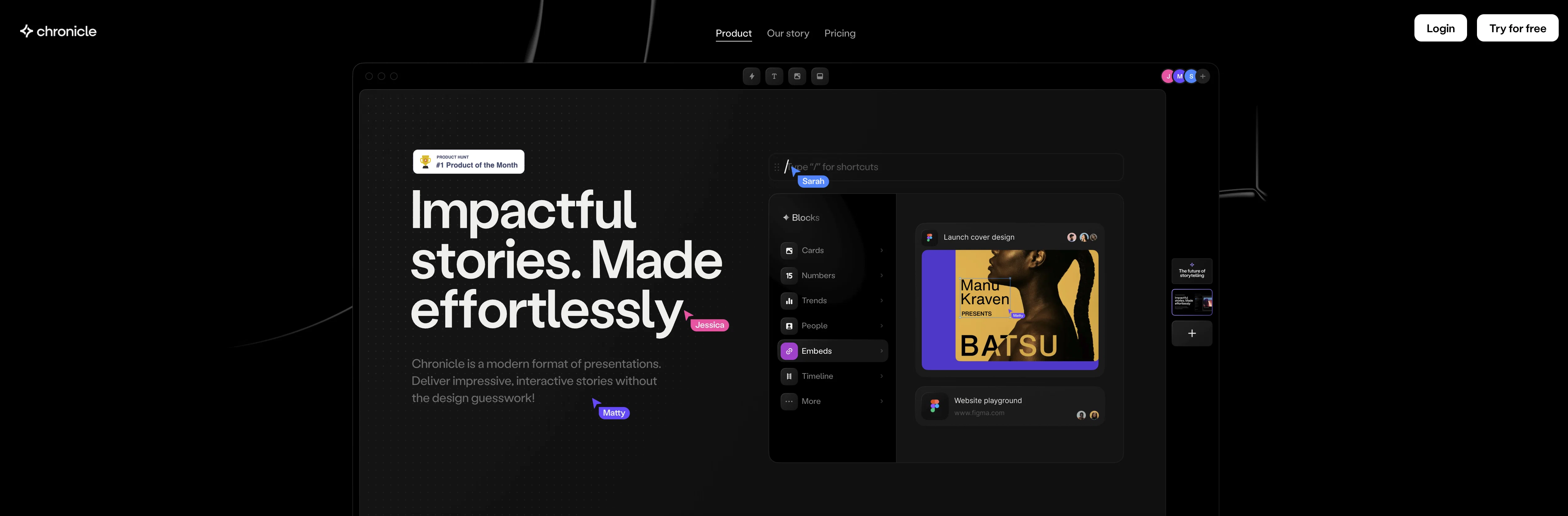 Chronicle screenshot