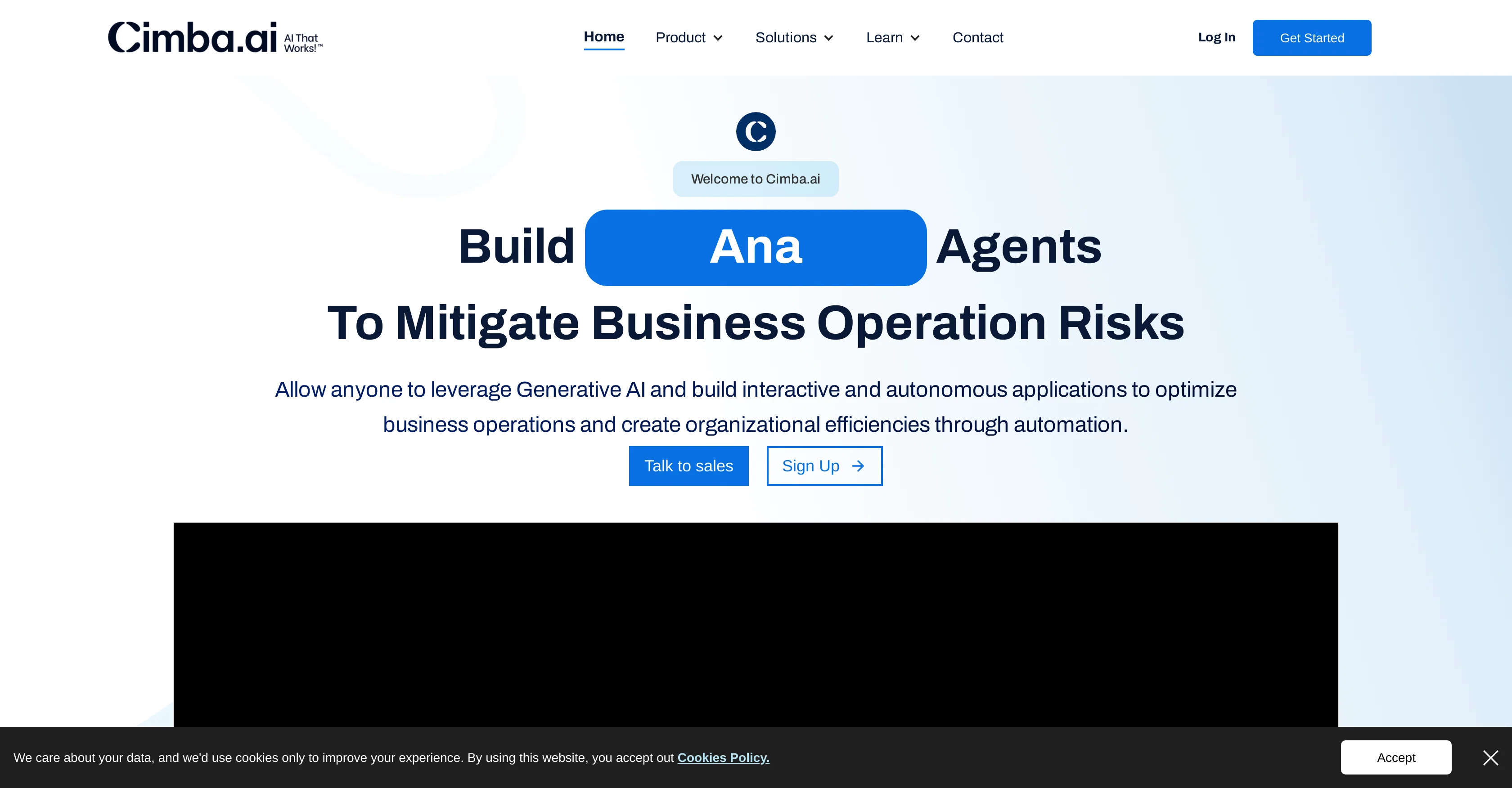 CIMBA screenshot