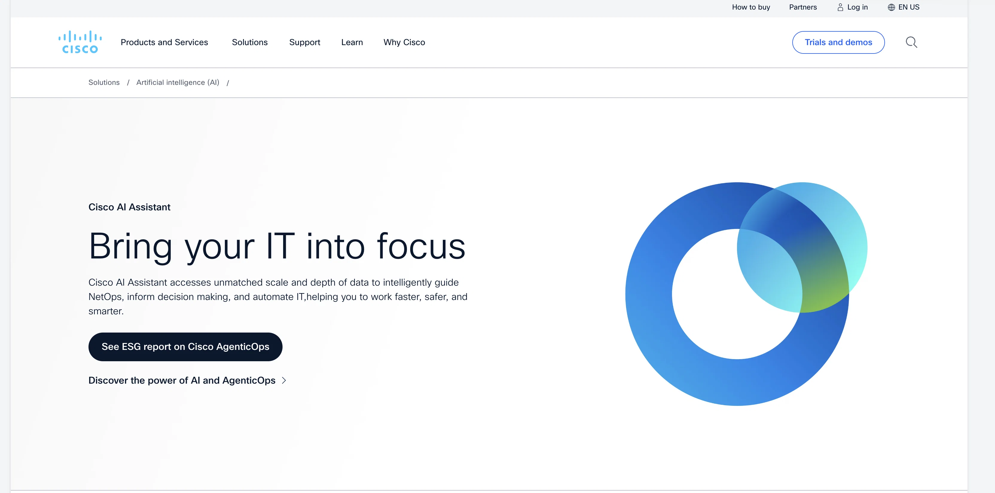 Cisco AI Assistant screenshot