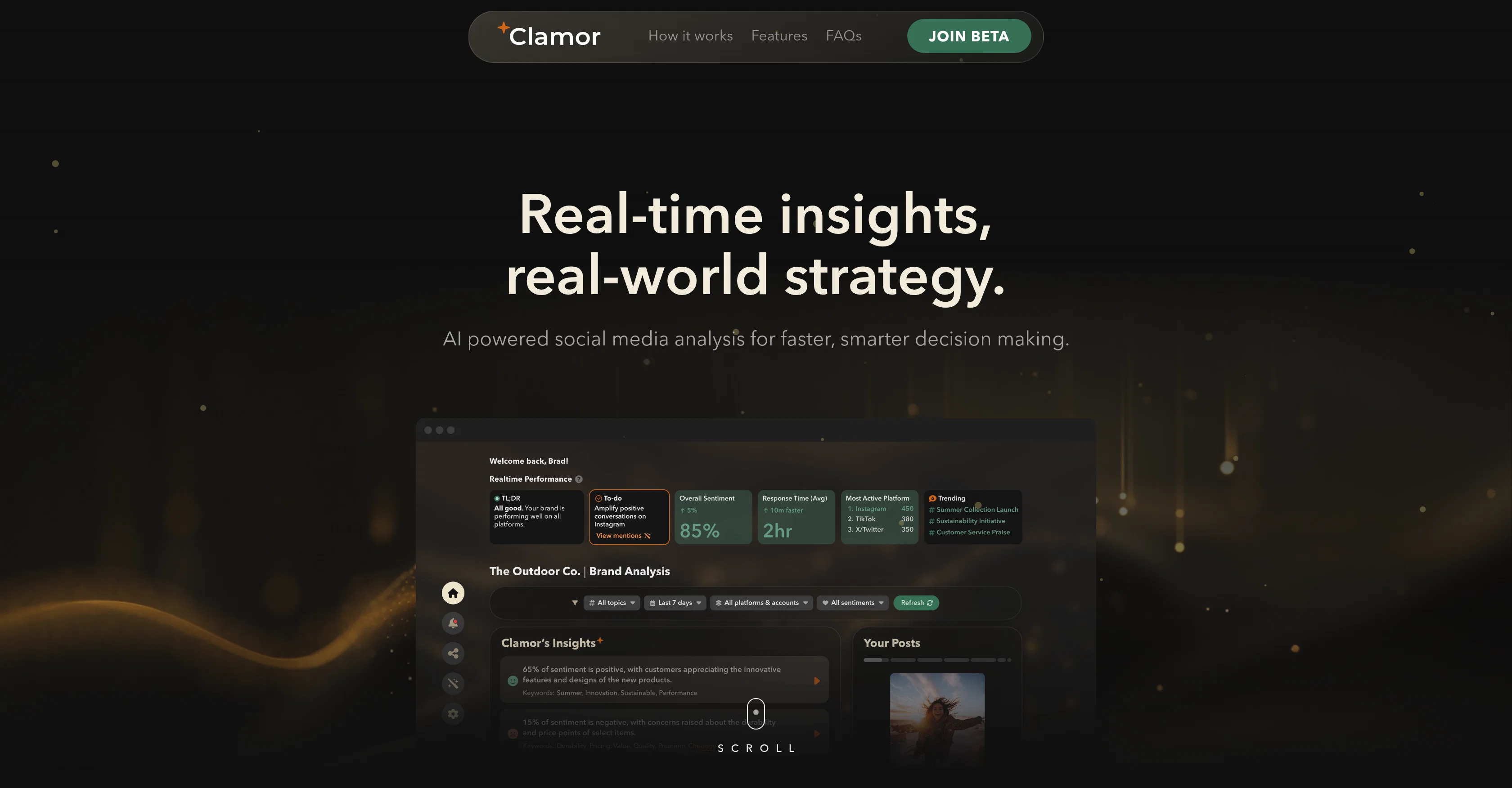 Clamorv1.1 screenshot