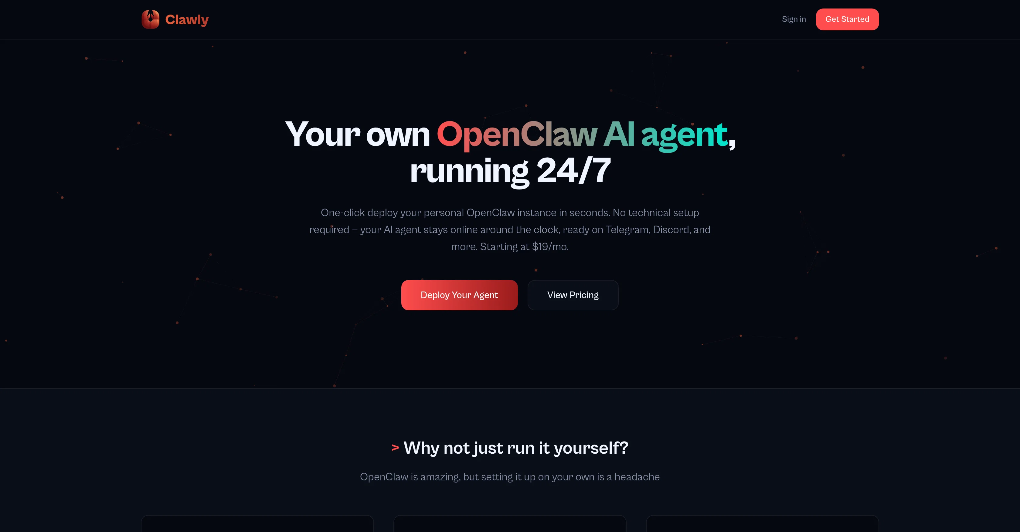 Clawly screenshot