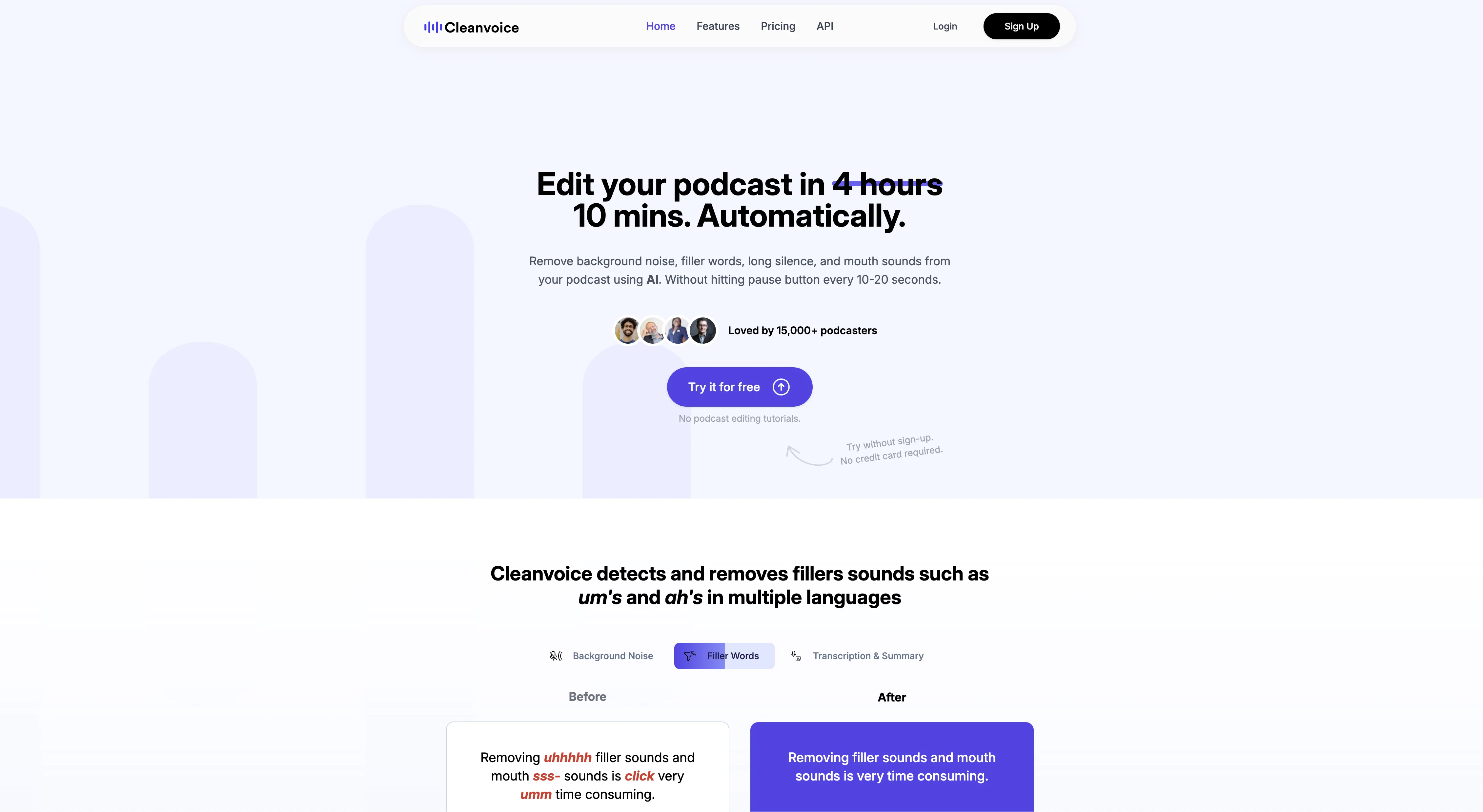 Cleanvoice AI screenshot