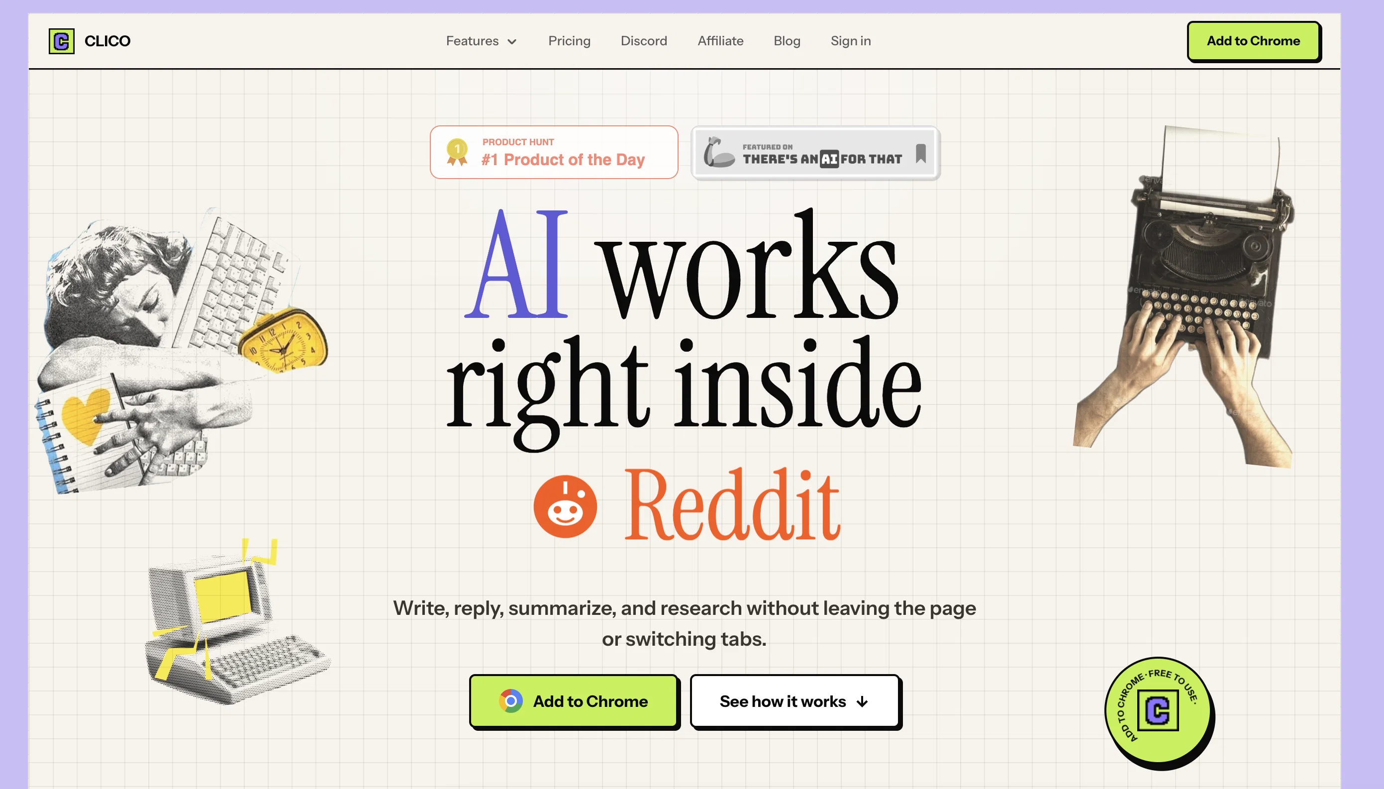 Clicov1.1.1 screenshot