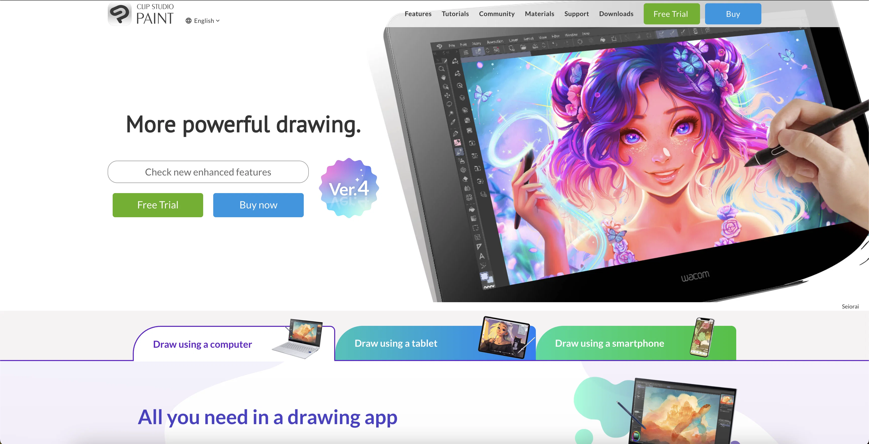 CLIP STUDIO PAINT screenshot
