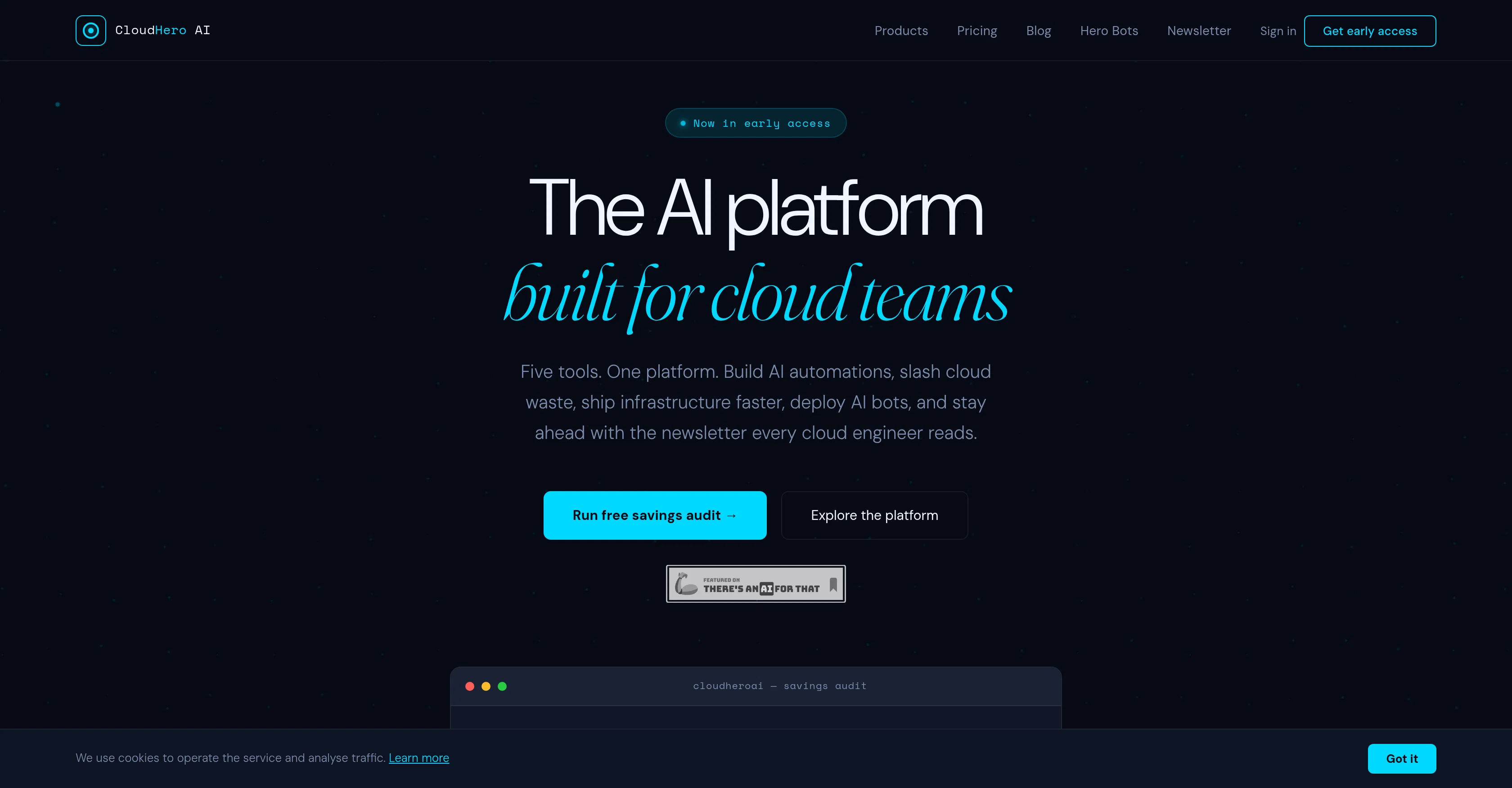 Cloud Hero AI screenshot