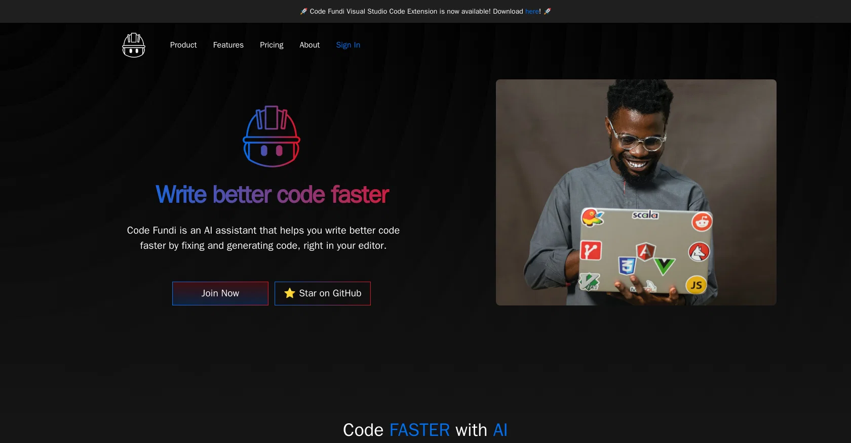 Code Fundi screenshot