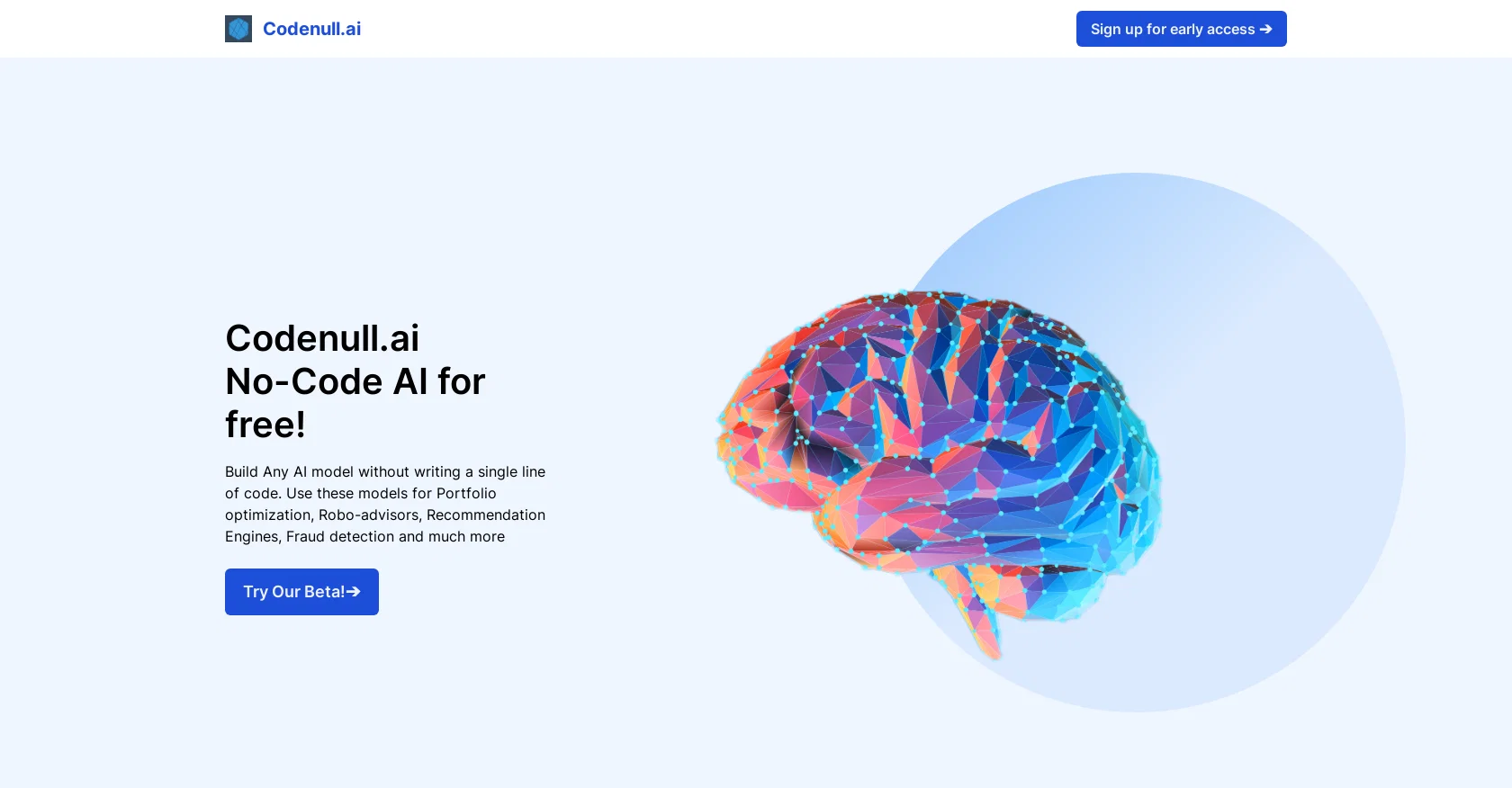 Codenull.ai screenshot