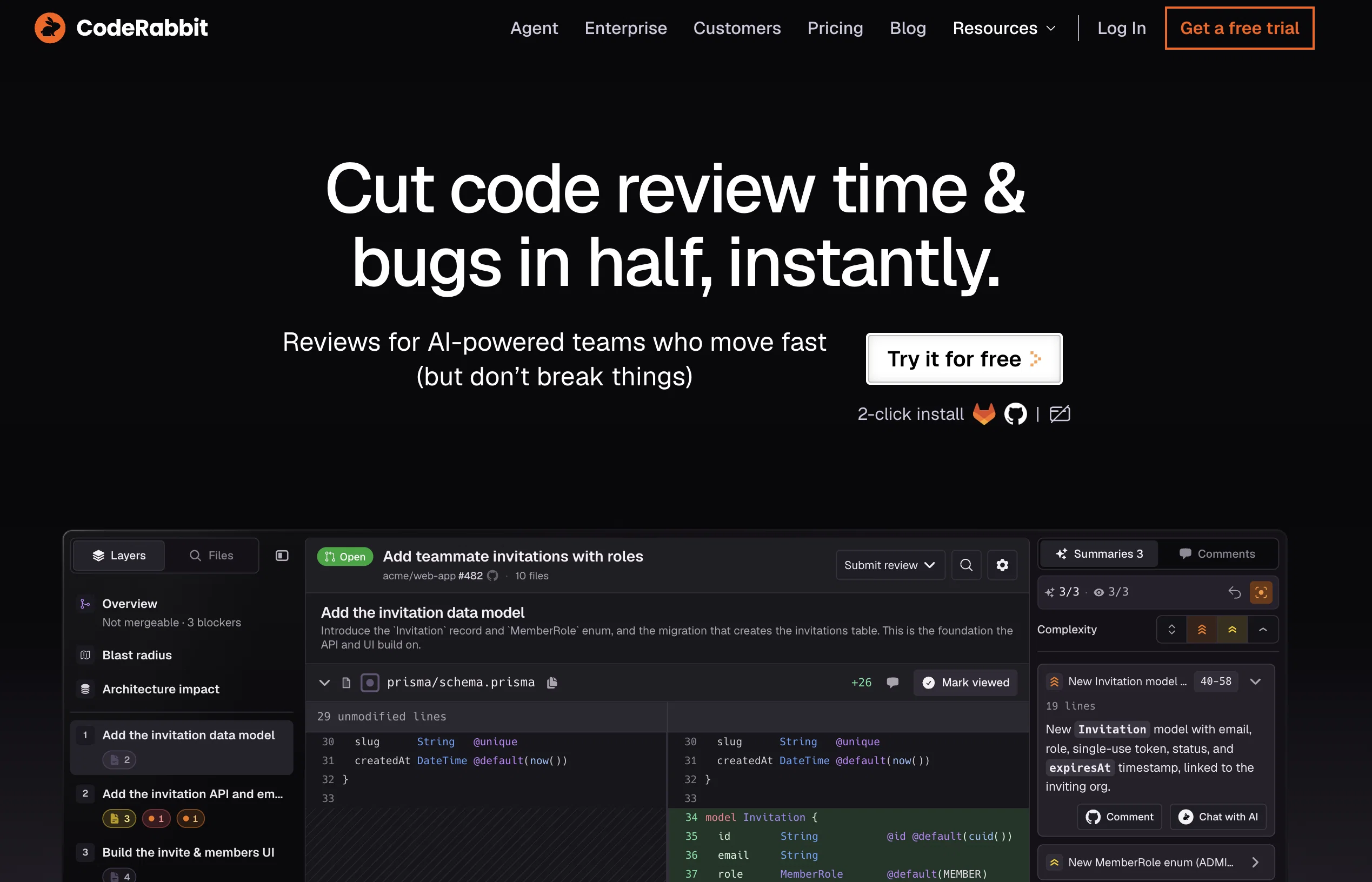 CodeRabbitv1.9 screenshot