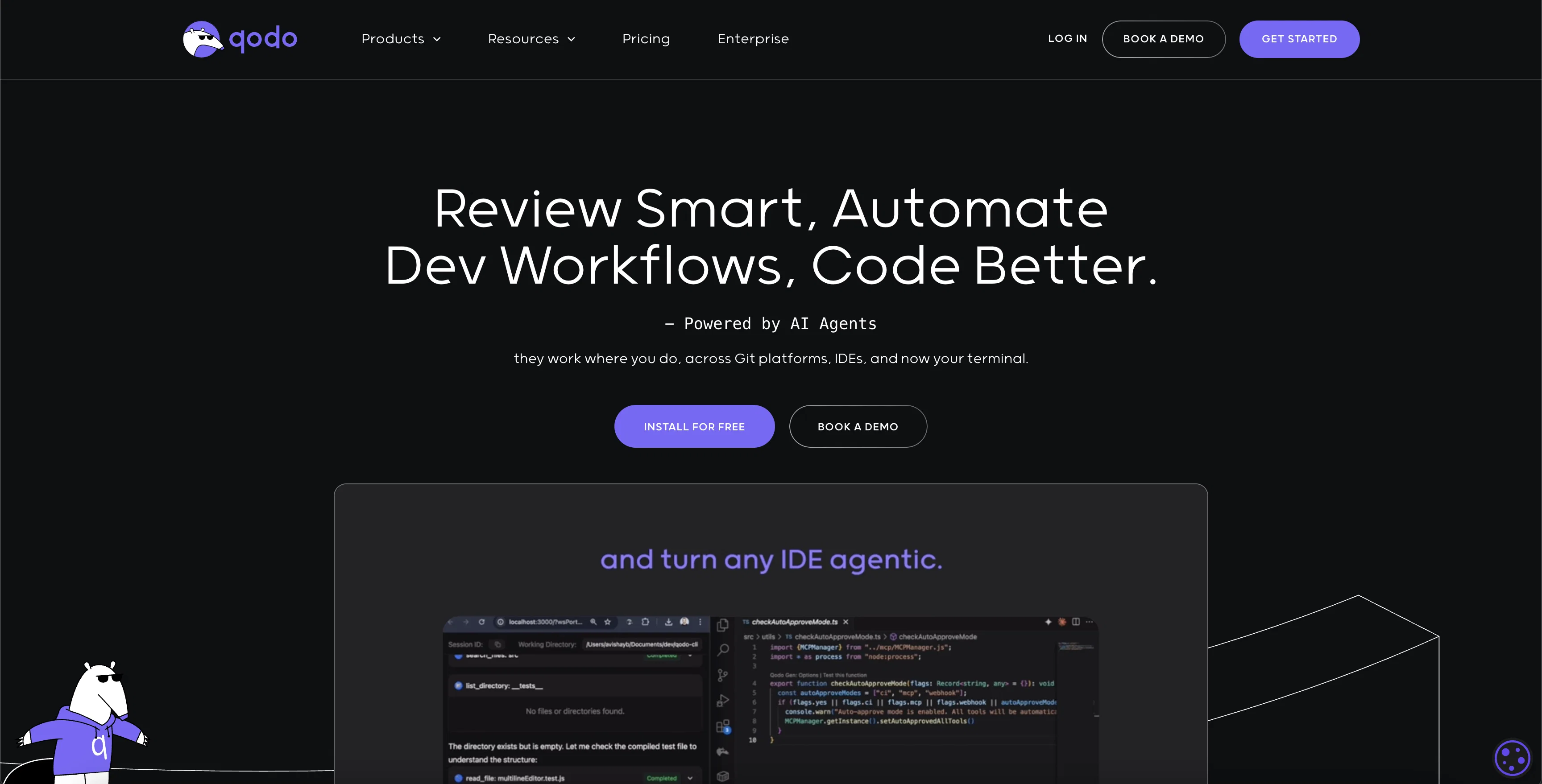 Qodo (Formerly Codium) screenshot