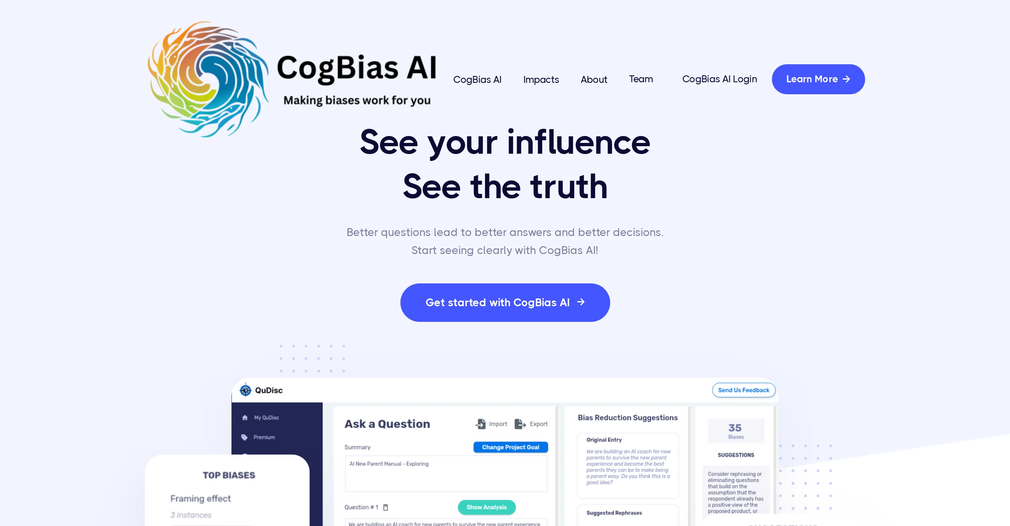 CogBias AI screenshot