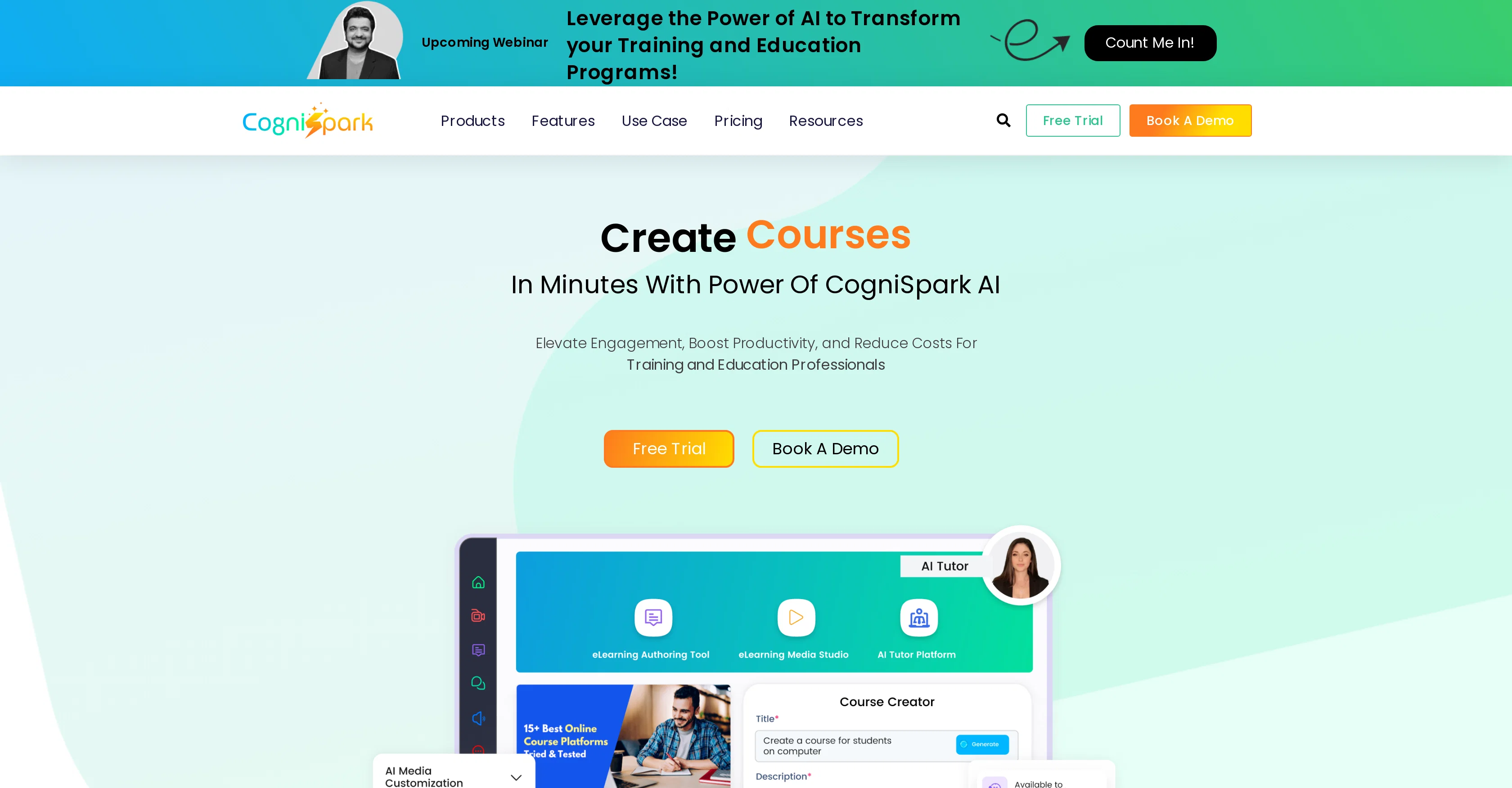 CogniSpark screenshot