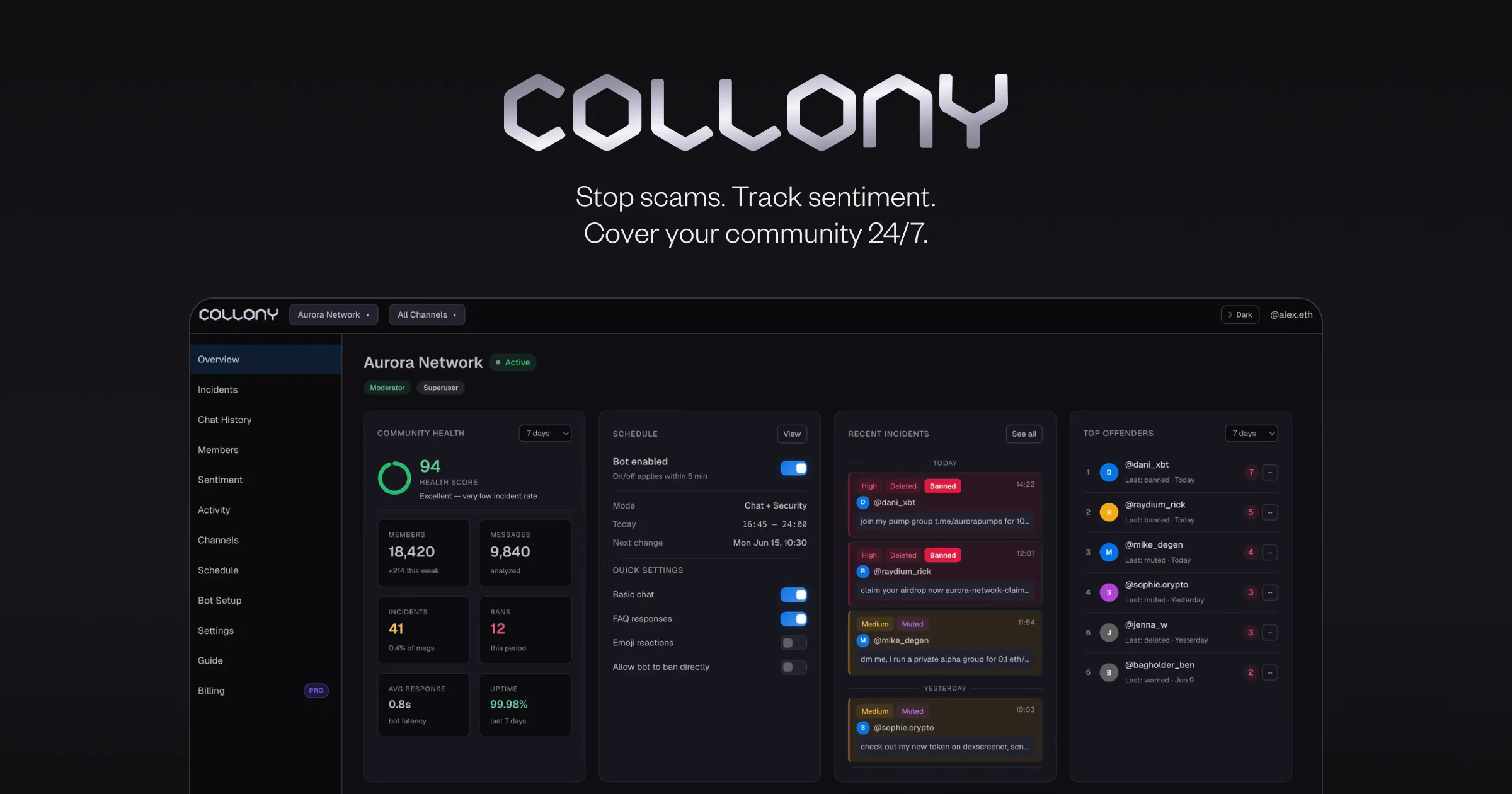 collony.ai screenshot