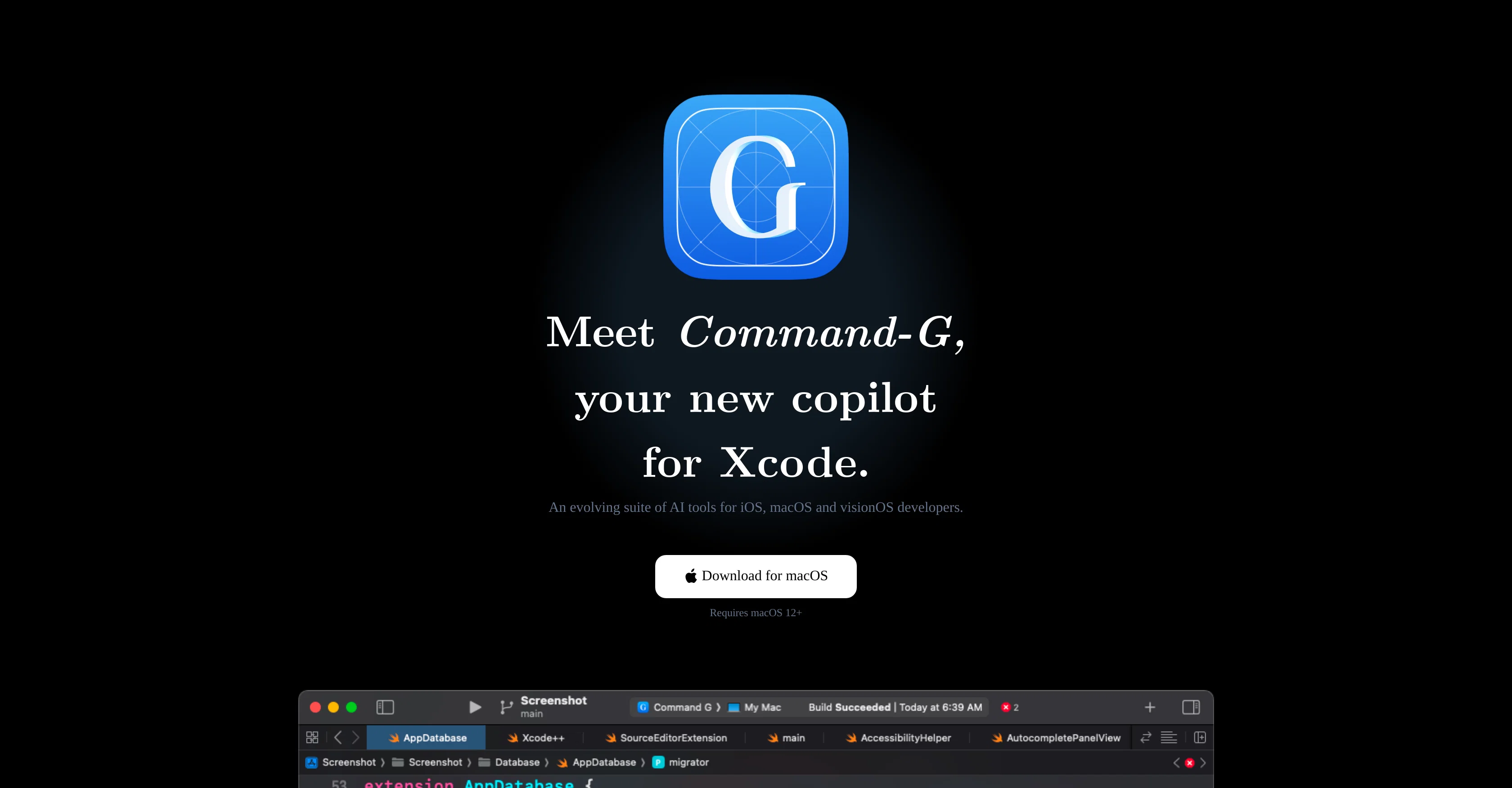 Command-G screenshot