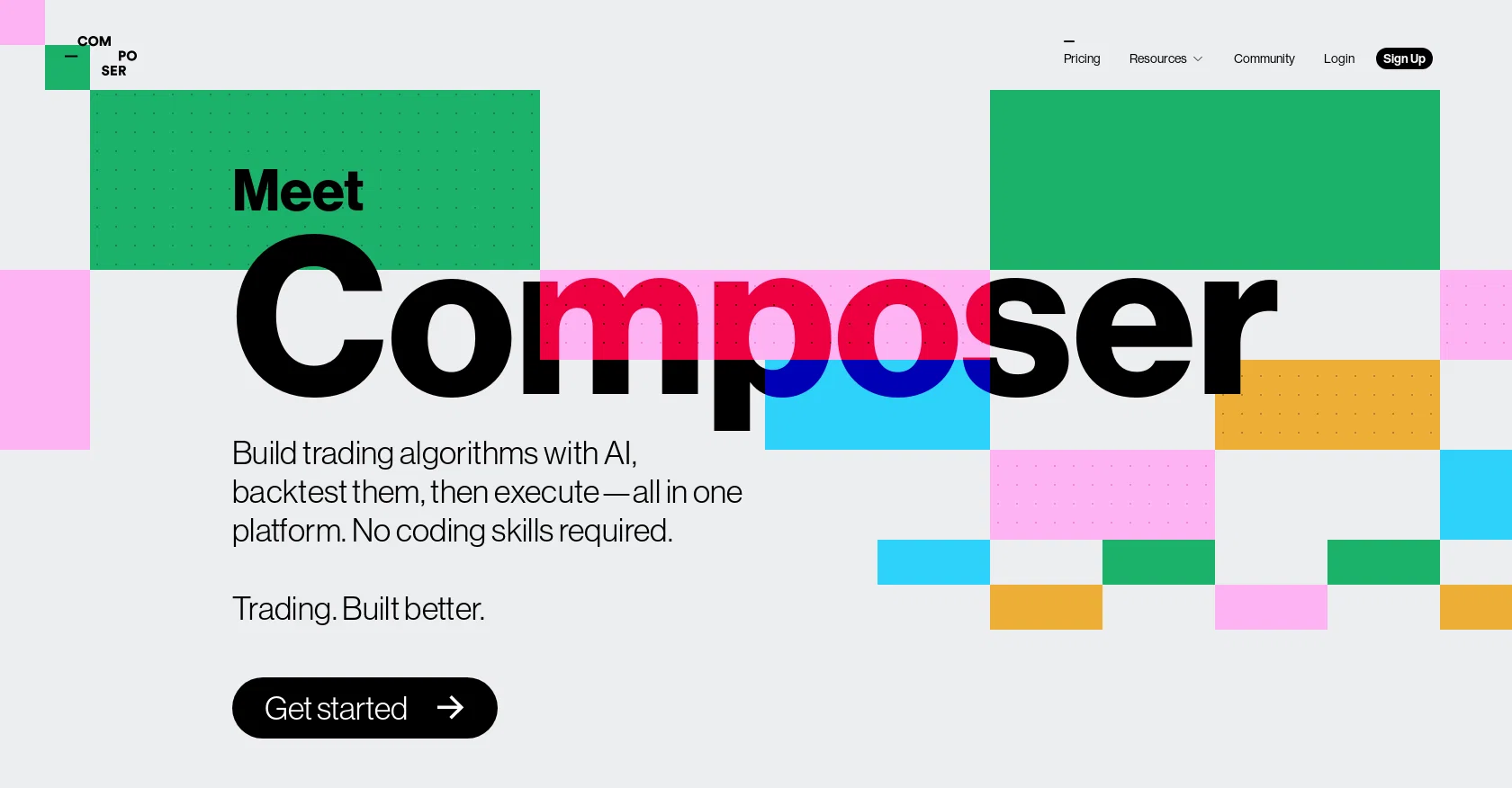 Composer Trade screenshot