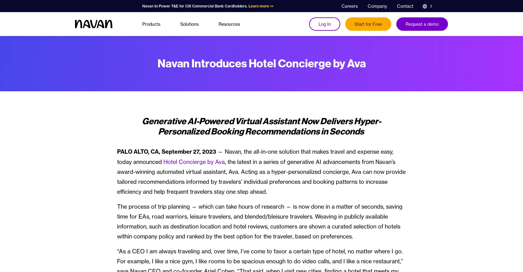 Concierge by Ava screenshot
