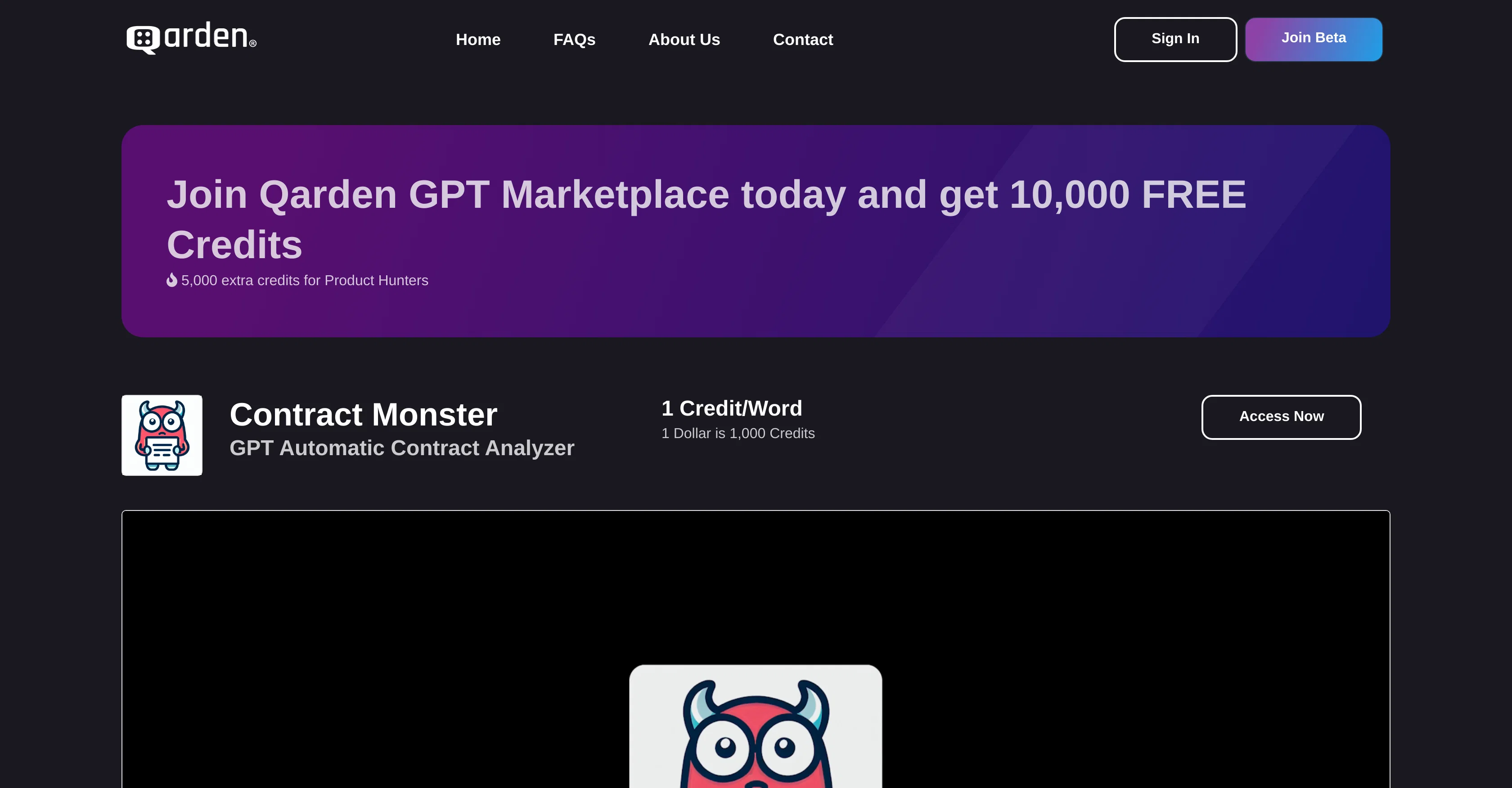 Contract Monster screenshot