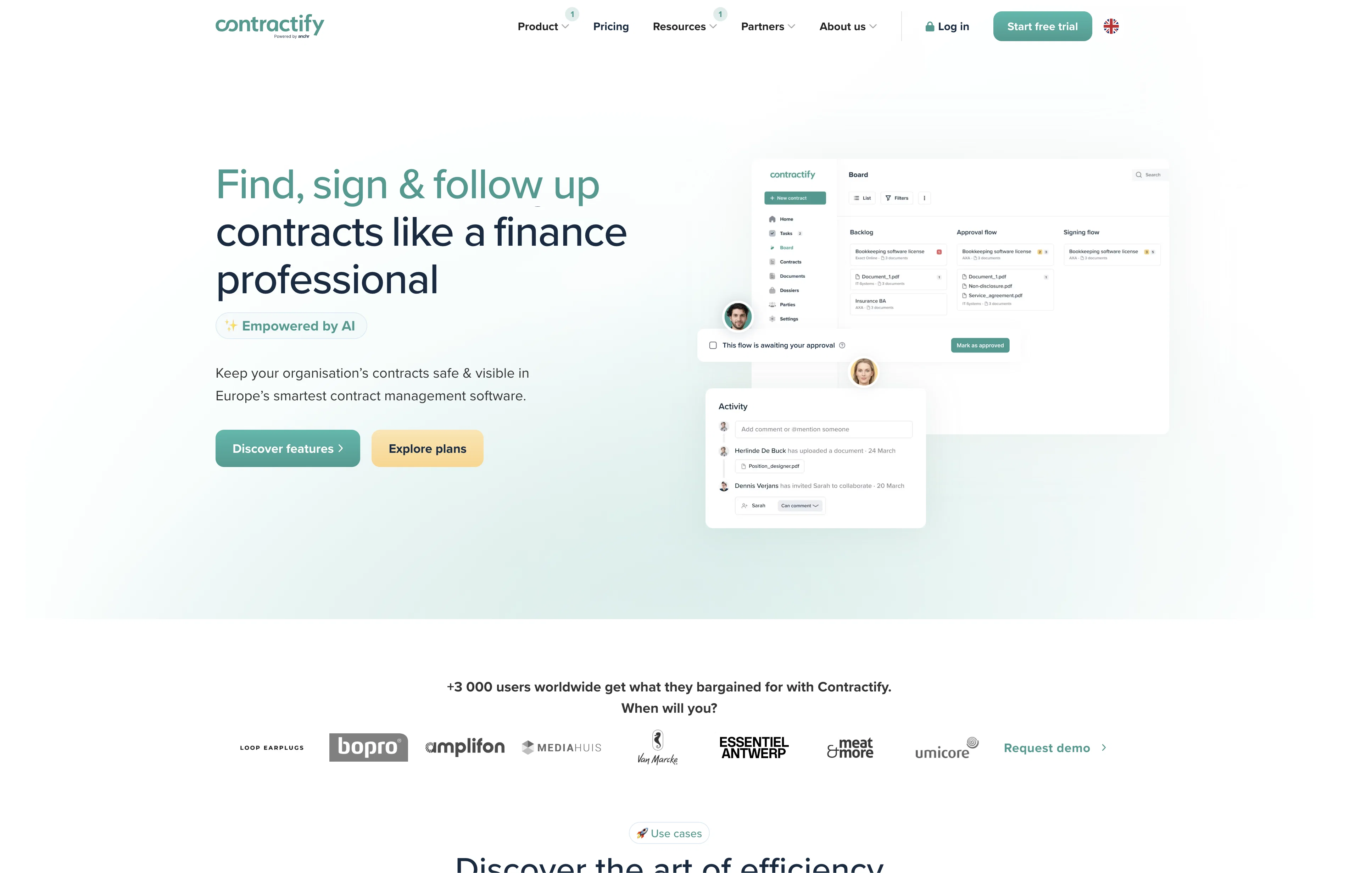 Contractify screenshot