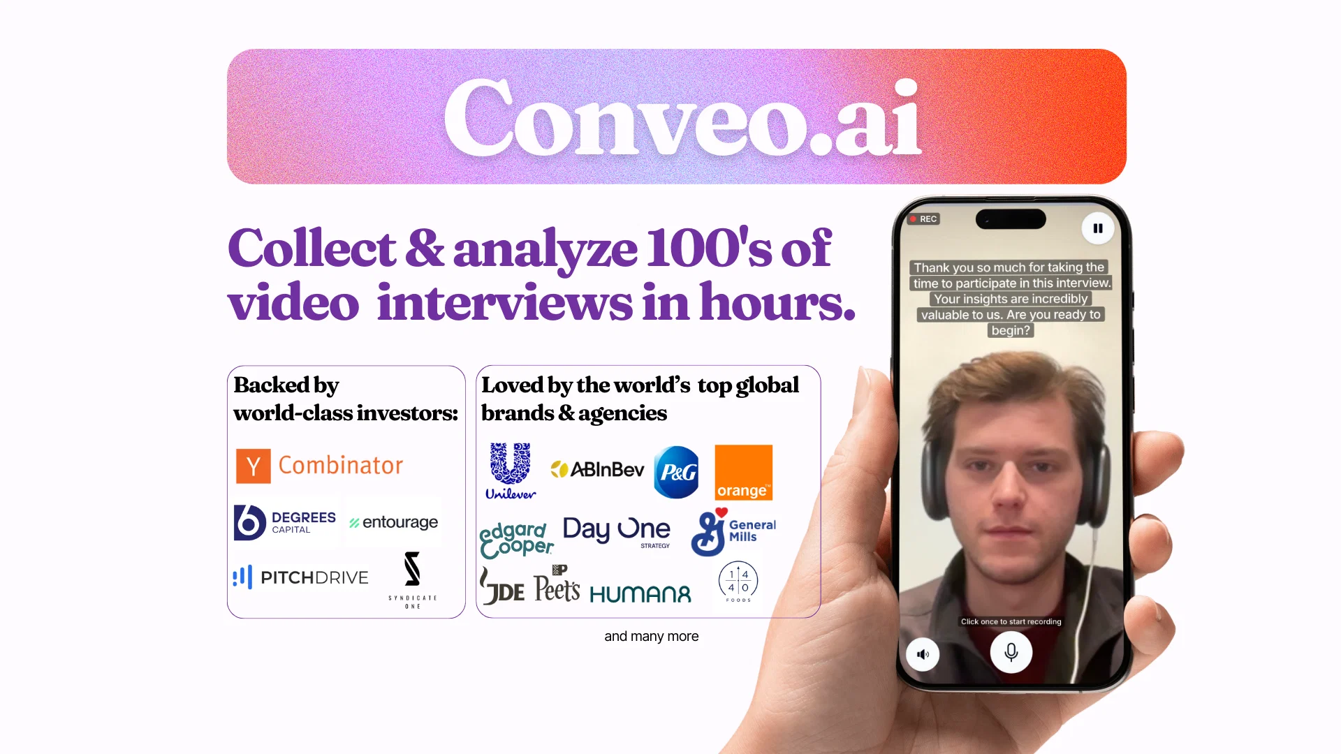 Conveo screenshot