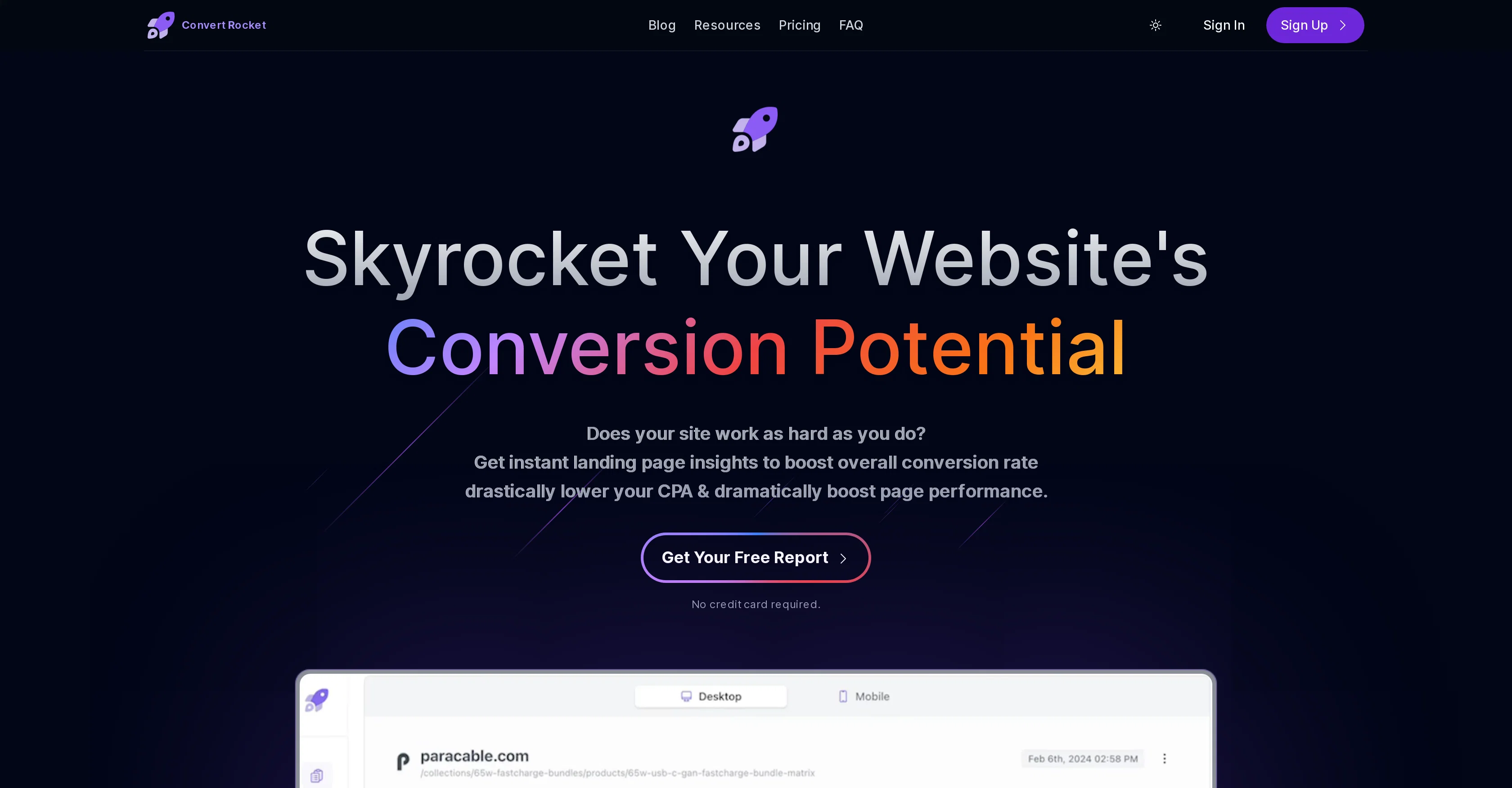 ConvertRocket screenshot