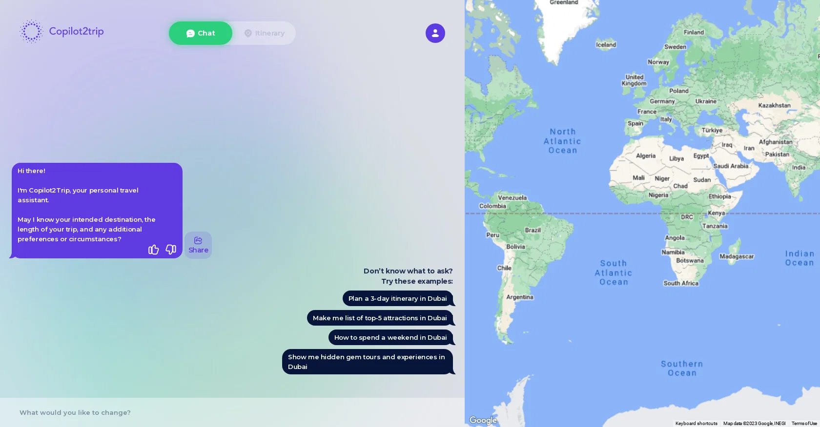 Copilot2trip screenshot