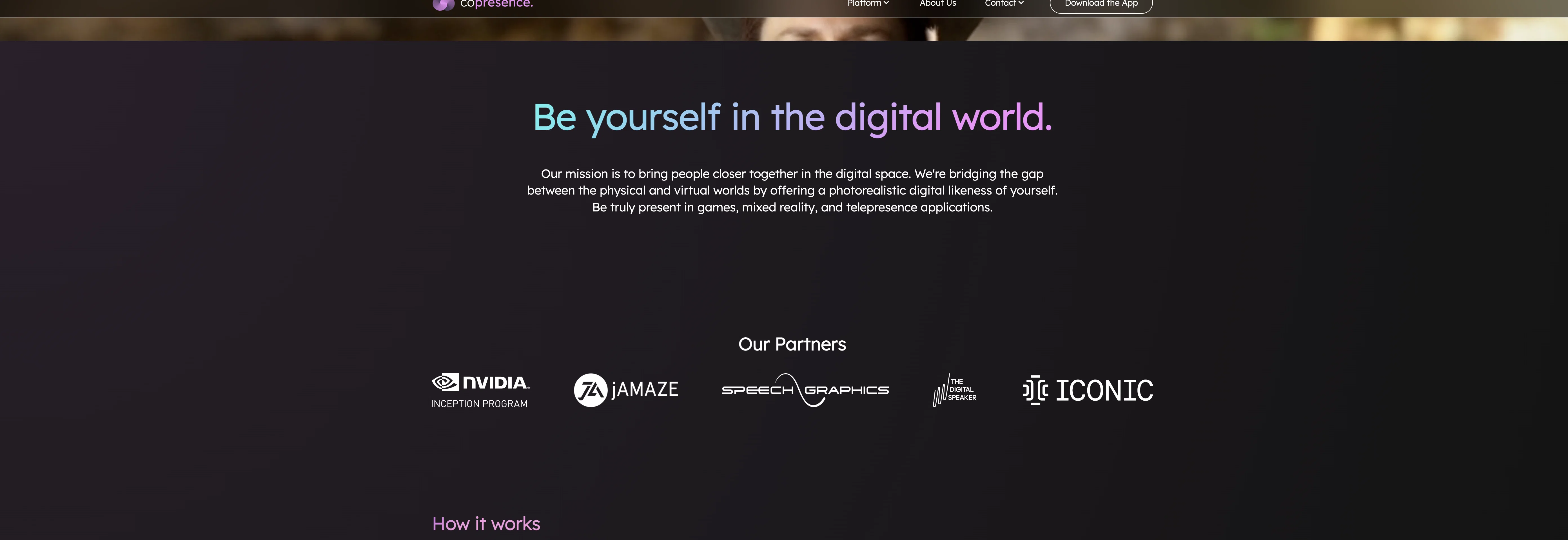 Copresence screenshot