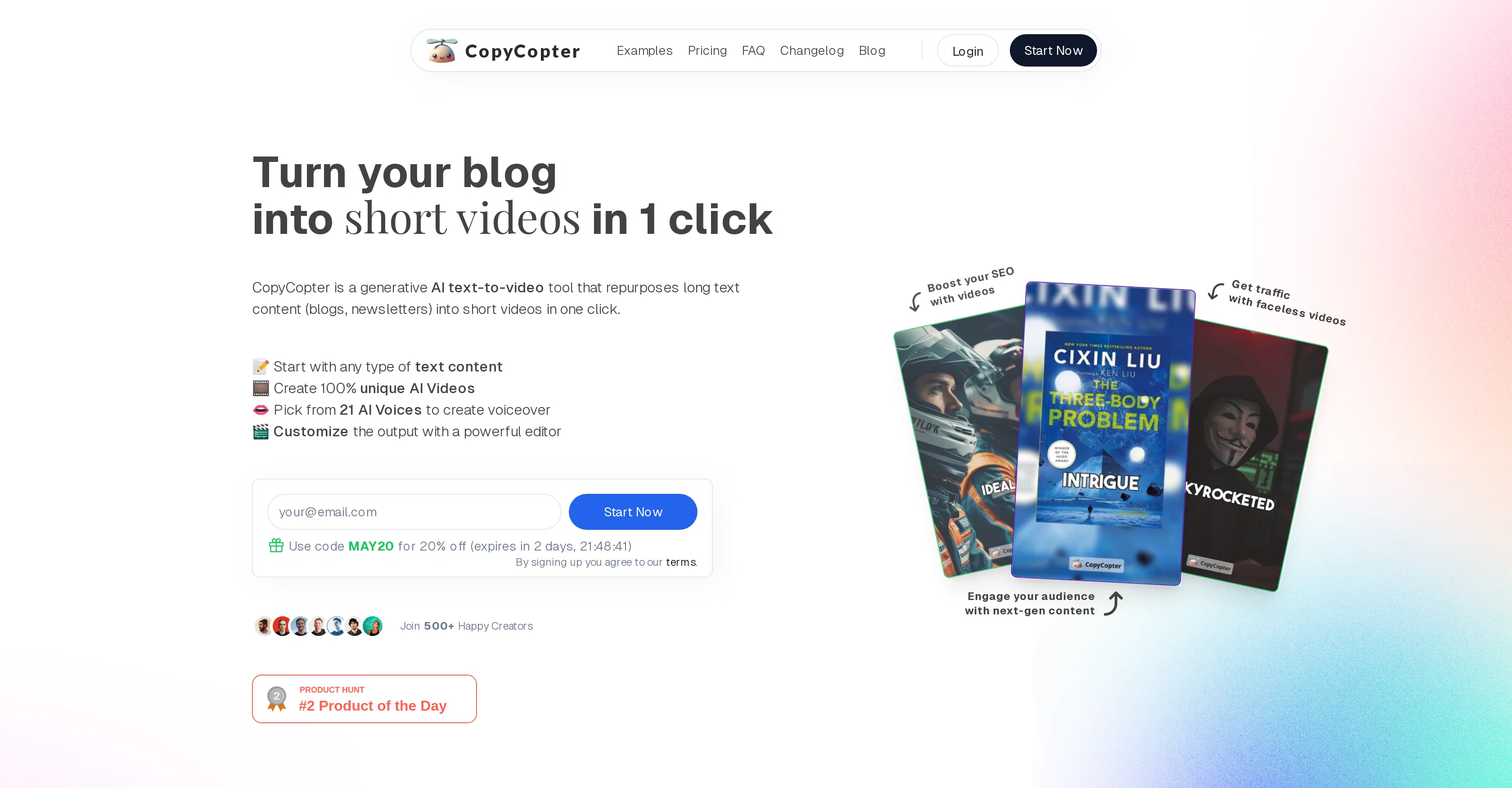 CopyCopter screenshot