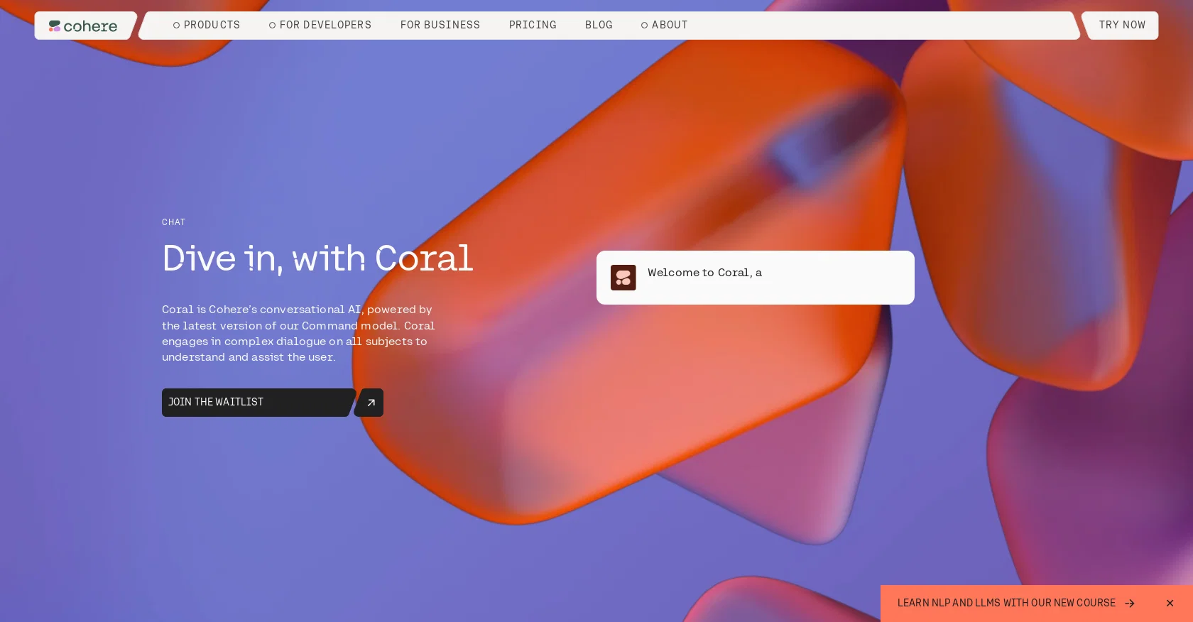 Coral screenshot
