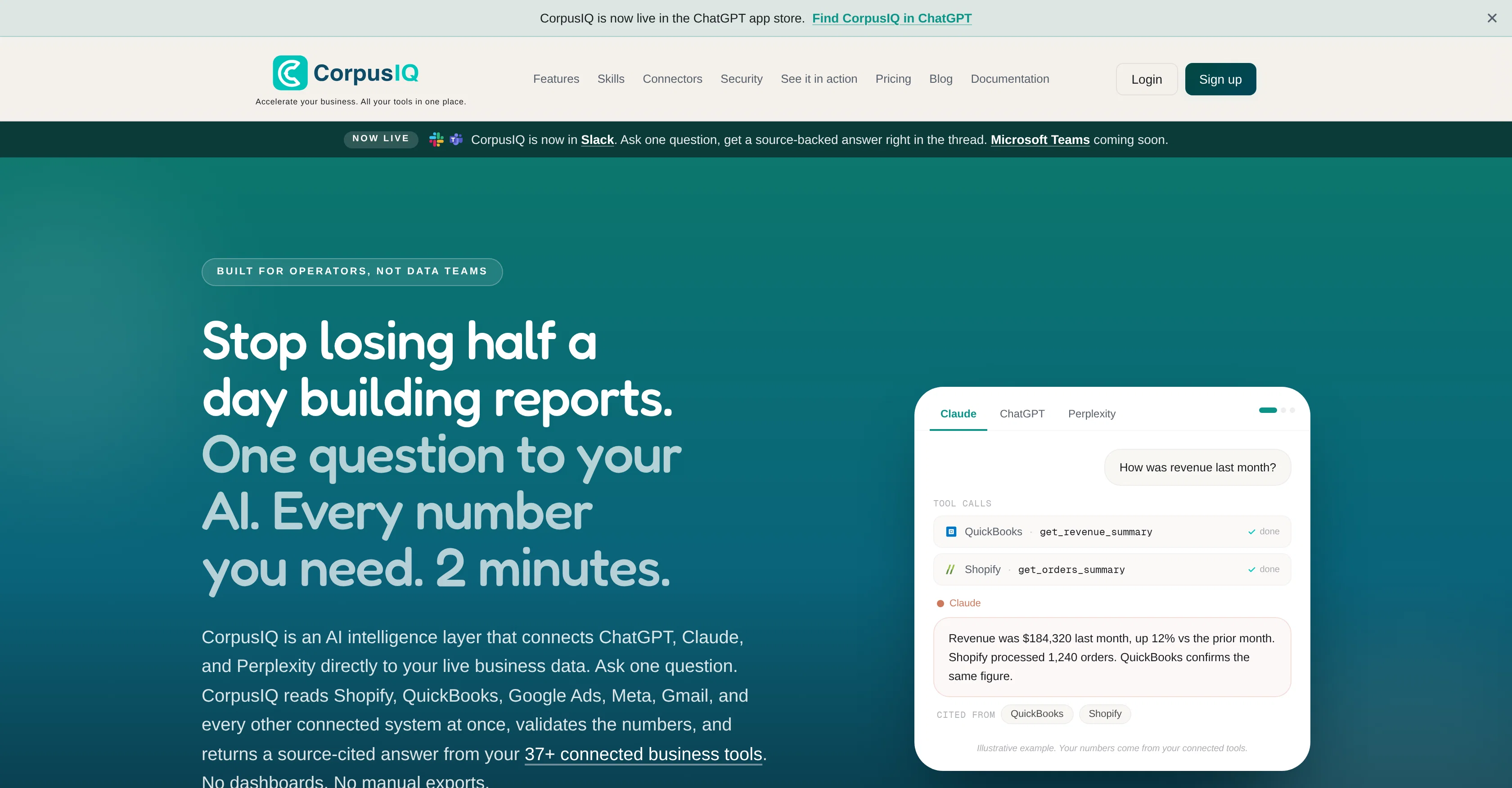 CorpusIQ screenshot