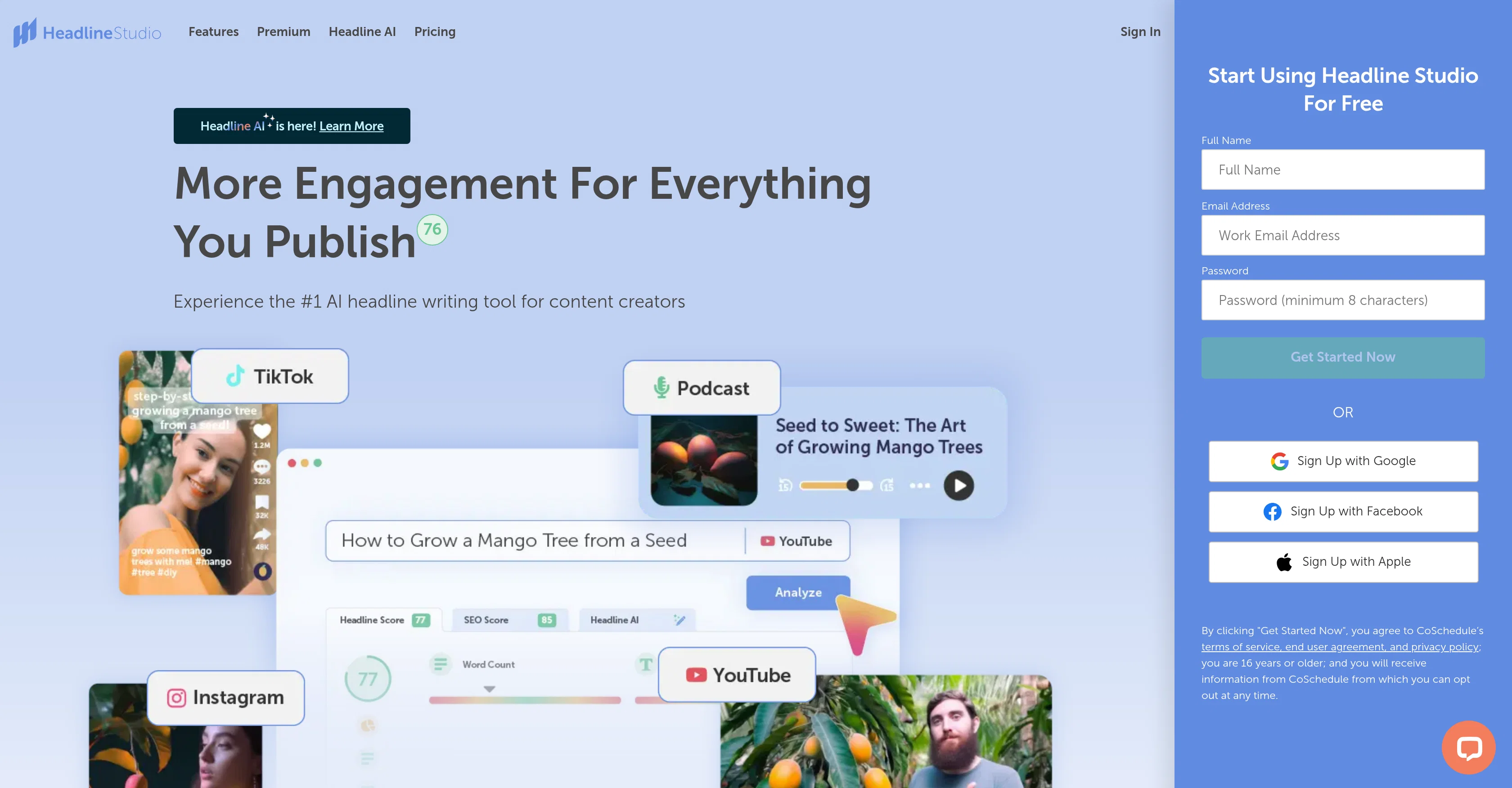 Headline Studio by CoSchedule screenshot