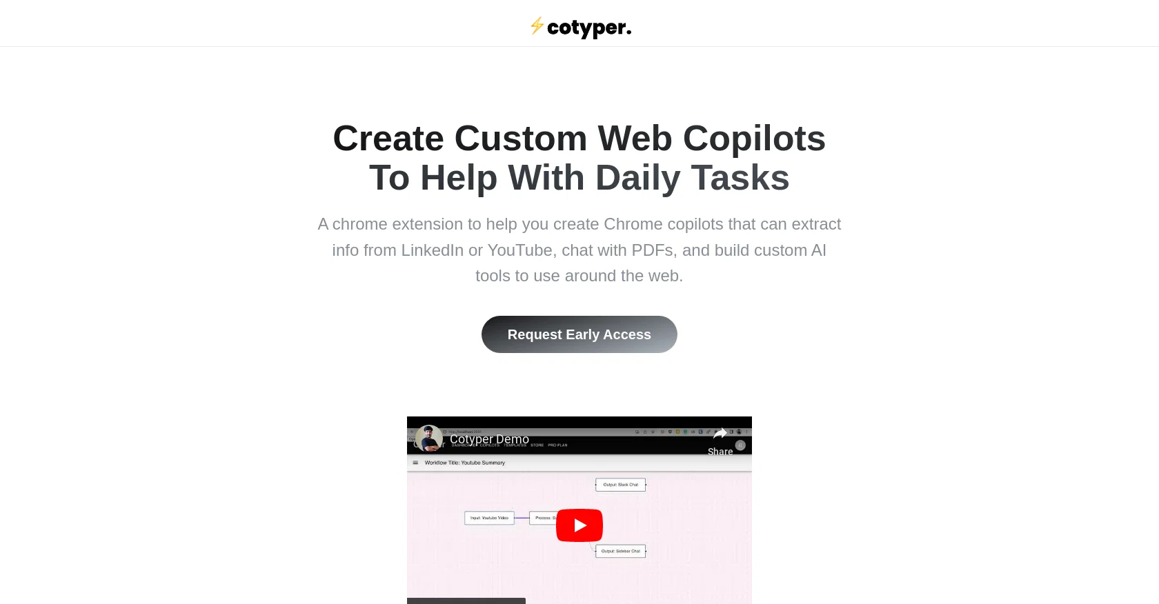Cotyper screenshot