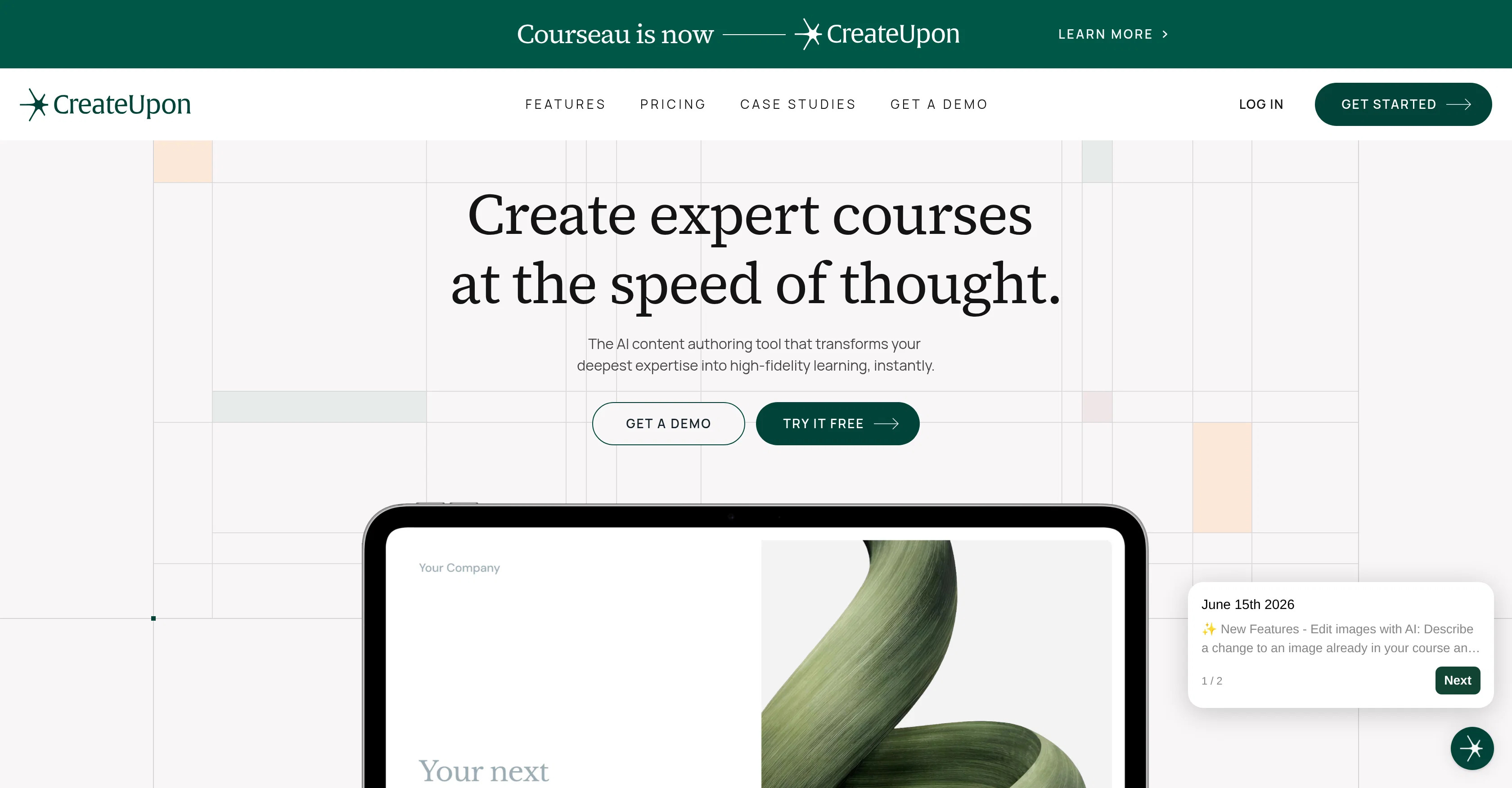 CreateUpon screenshot