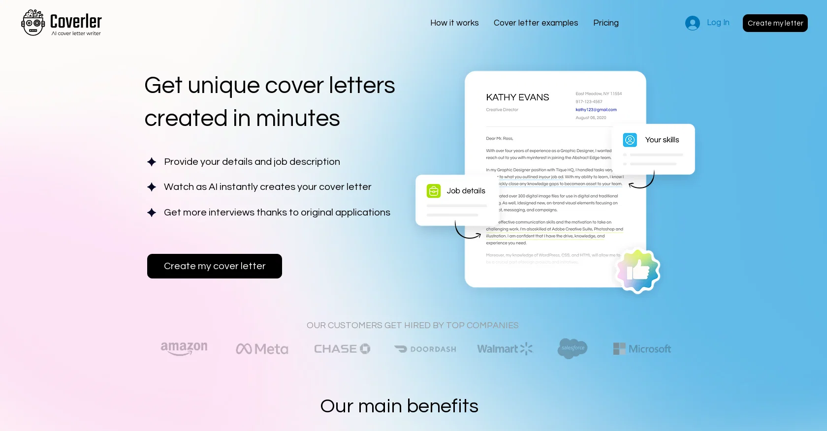 Coverler screenshot