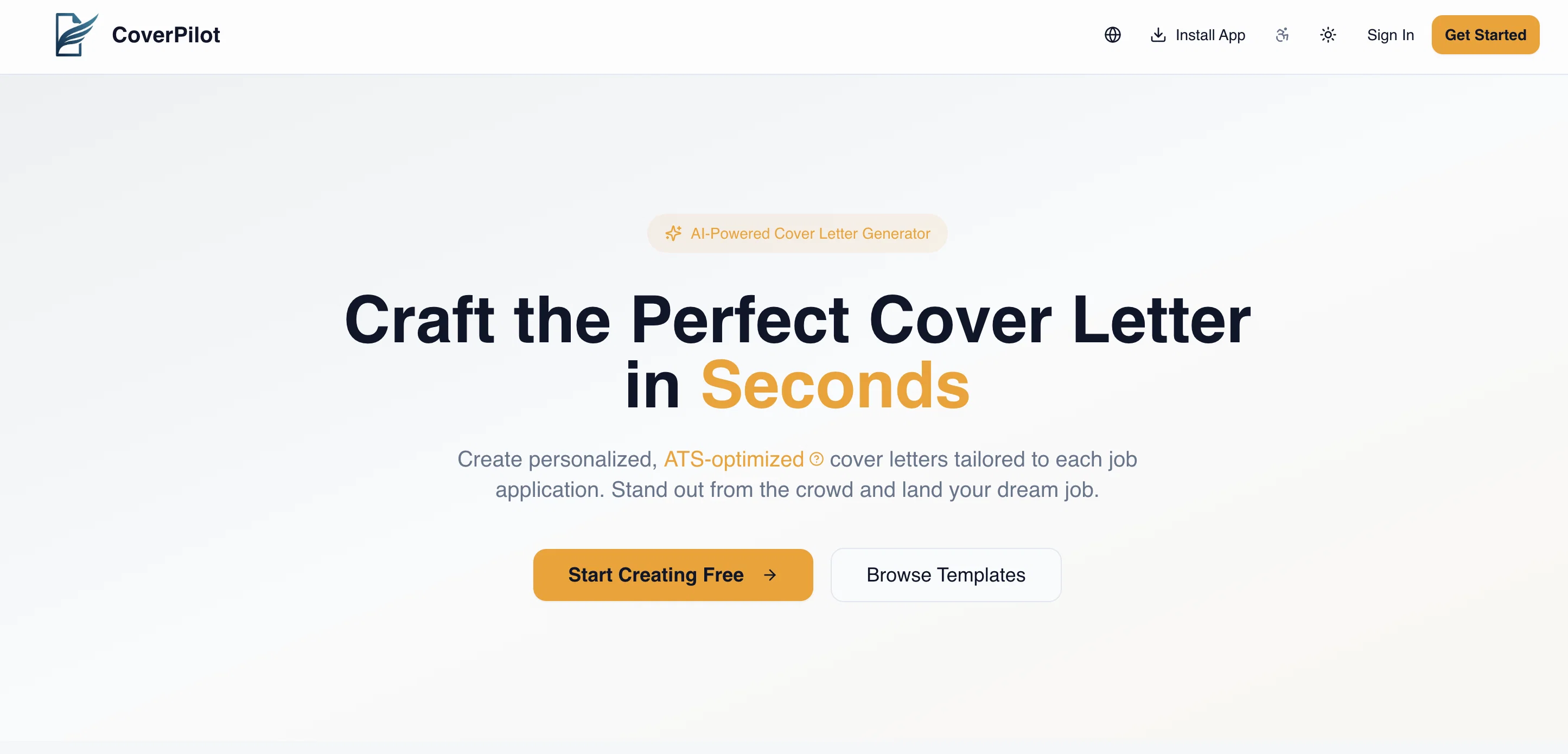 CoverPilot screenshot