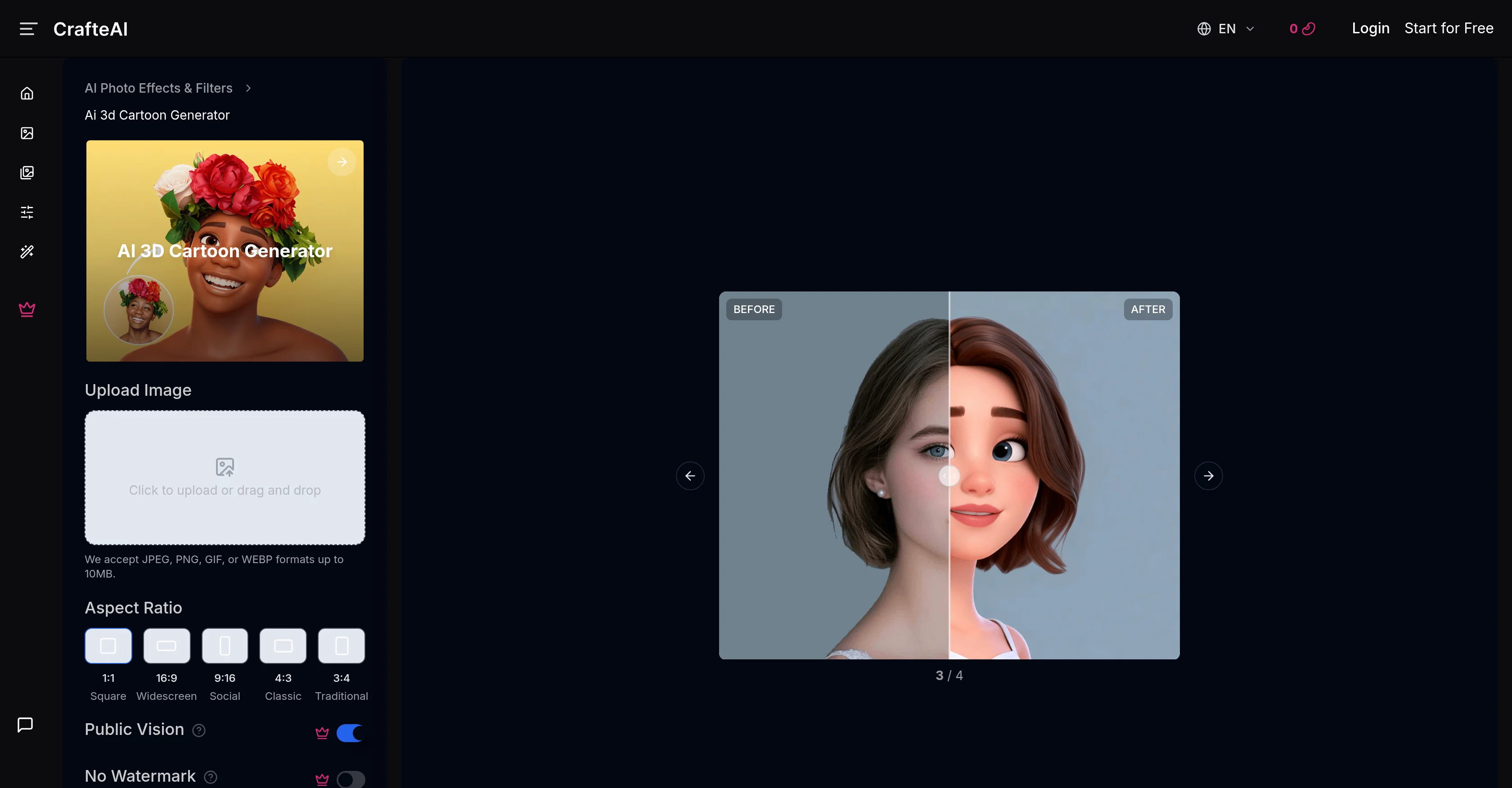 CrafteAI screenshot