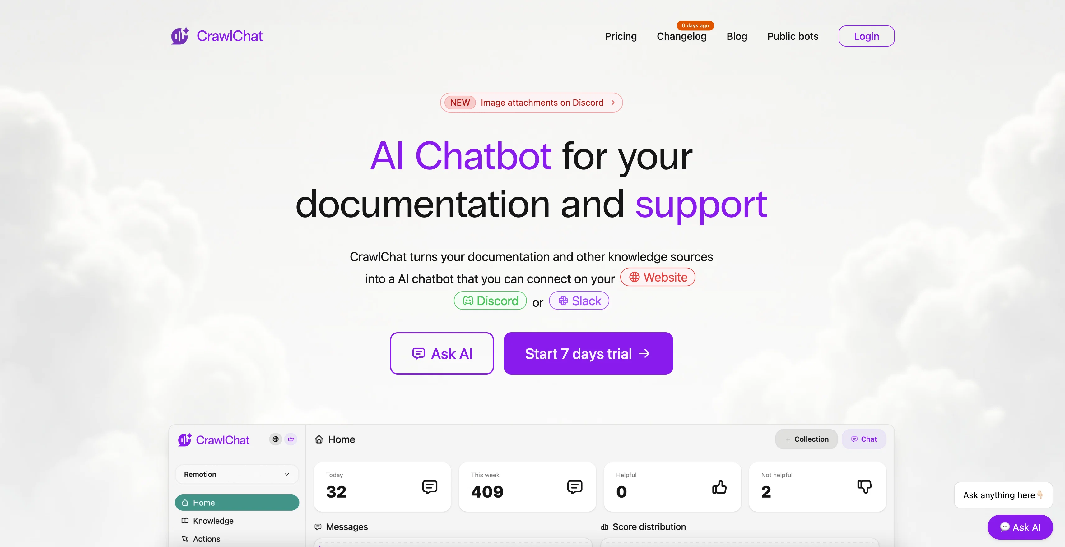 CrawlChat.app screenshot